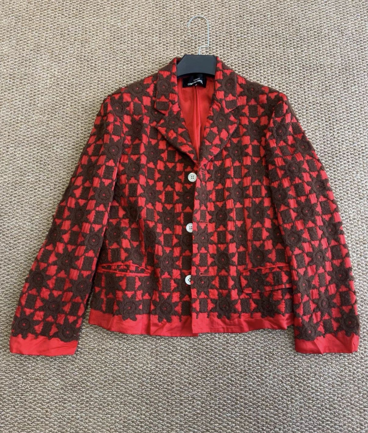 Comme des Garcons Comme des Garçons Star Wool Coat K23 Size M / US 6-8 / IT 42-44 - 1 Thumbnail