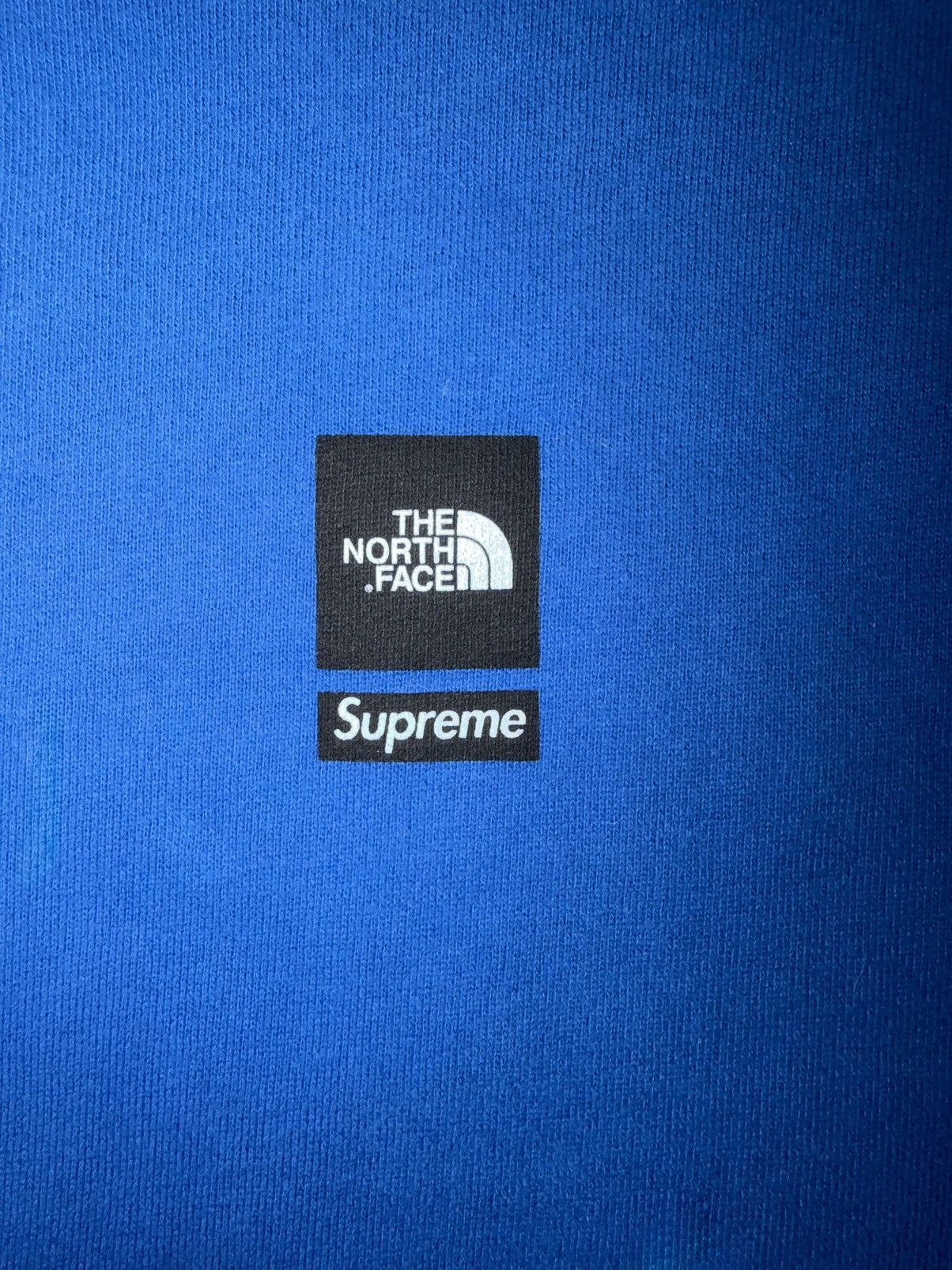 Supreme × The North Face Supreme x The North Face Mountain Blue Crewneck FW17 Size US M / EU 48-50 / 2 - 2 Thumbnail