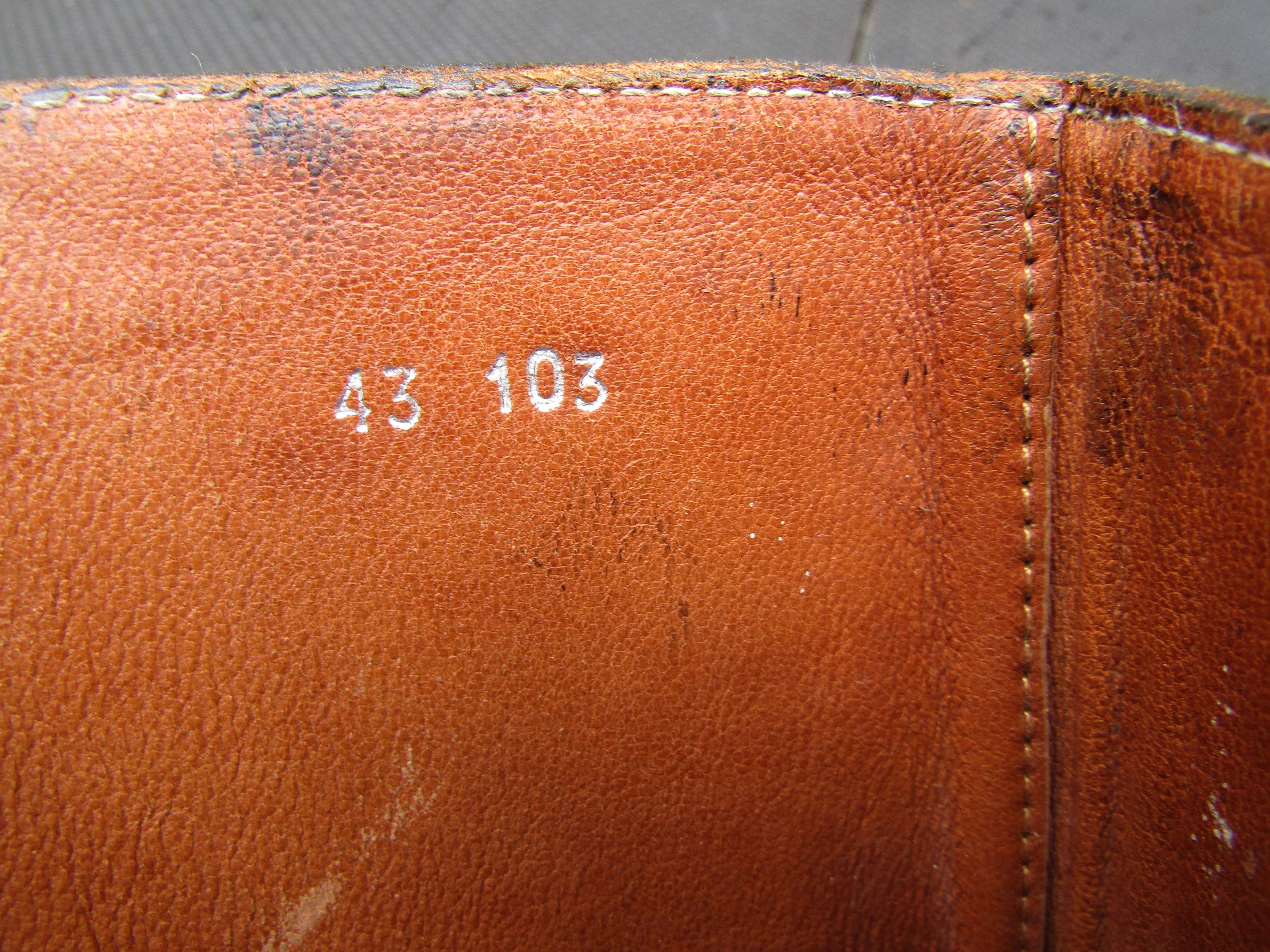 Vintage Vintage Leather Police Trooper Patrol Pull Riding Size US 10 / EU 43 - 2 Thumbnail