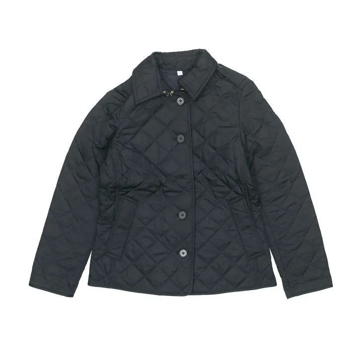 Burberry Classic Blue Quilted Cotton Jacket 0079