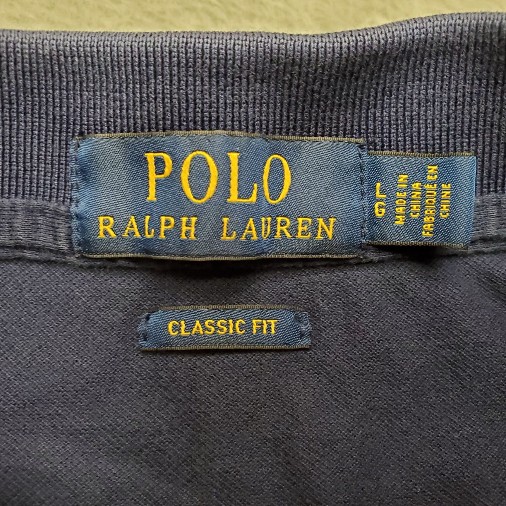 Polo Ralph Lauren Polo Ralph Lauren Shirt Mens L Blue Short Sleeve Collar Classic Fit Casual Size US L / EU 52-54 / 3 - 4 Thumbnail
