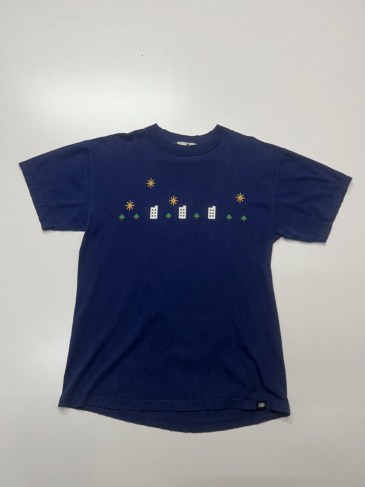 image of Vintage Superlovers Tees in Navy, Men's (Size Medium)