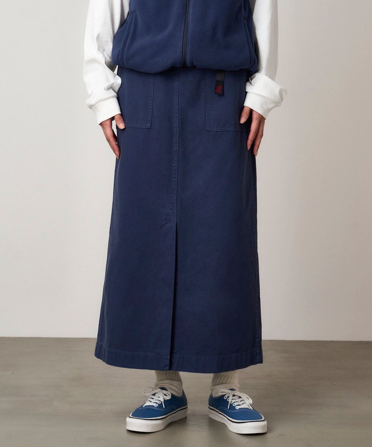 Gramicci Gramicci Long Baker Skirt Navy Size 36" / US 14 / IT 50 - 10 Thumbnail