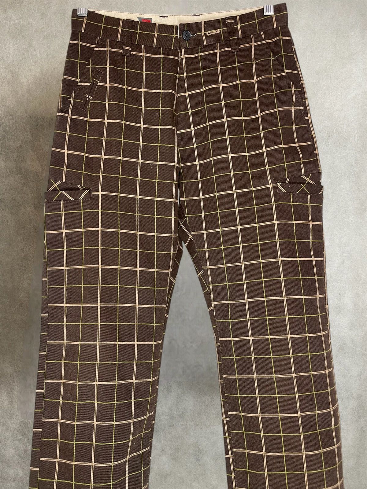 PPFM PPFM plaid cargo trousers Size US 29 - 2 Thumbnail