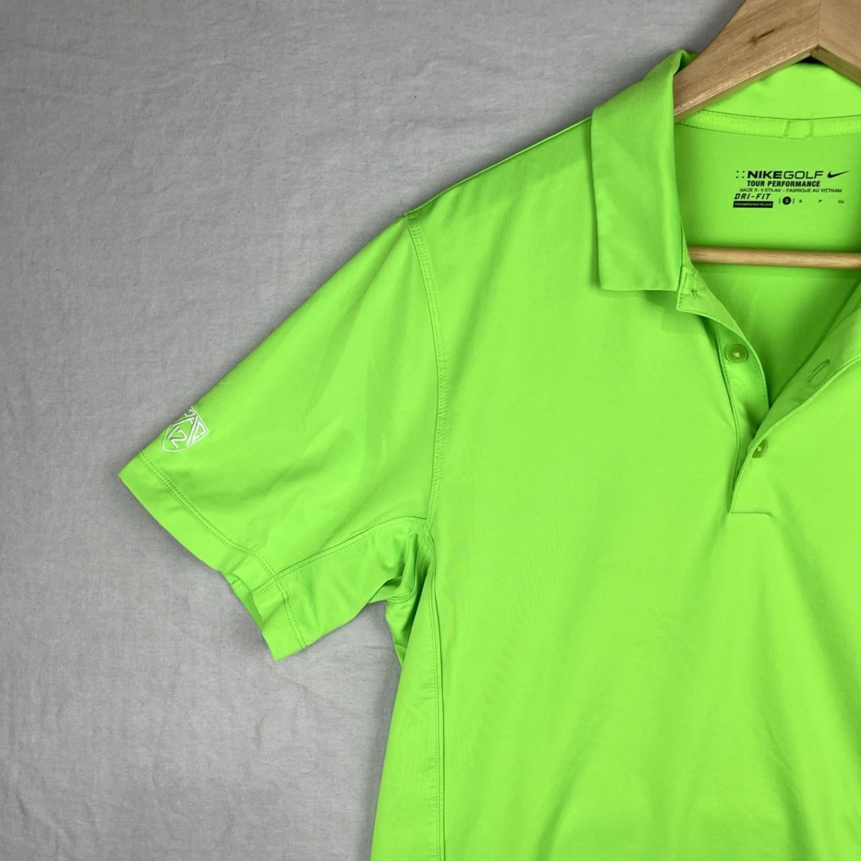 Nike Nike Oregon Ducks Polo Shirt Men Small Green Dri-FIT PAC12 Team Issue University Sports Polo Size US S / EU 44-46 / 1 - 4 Thumbnail