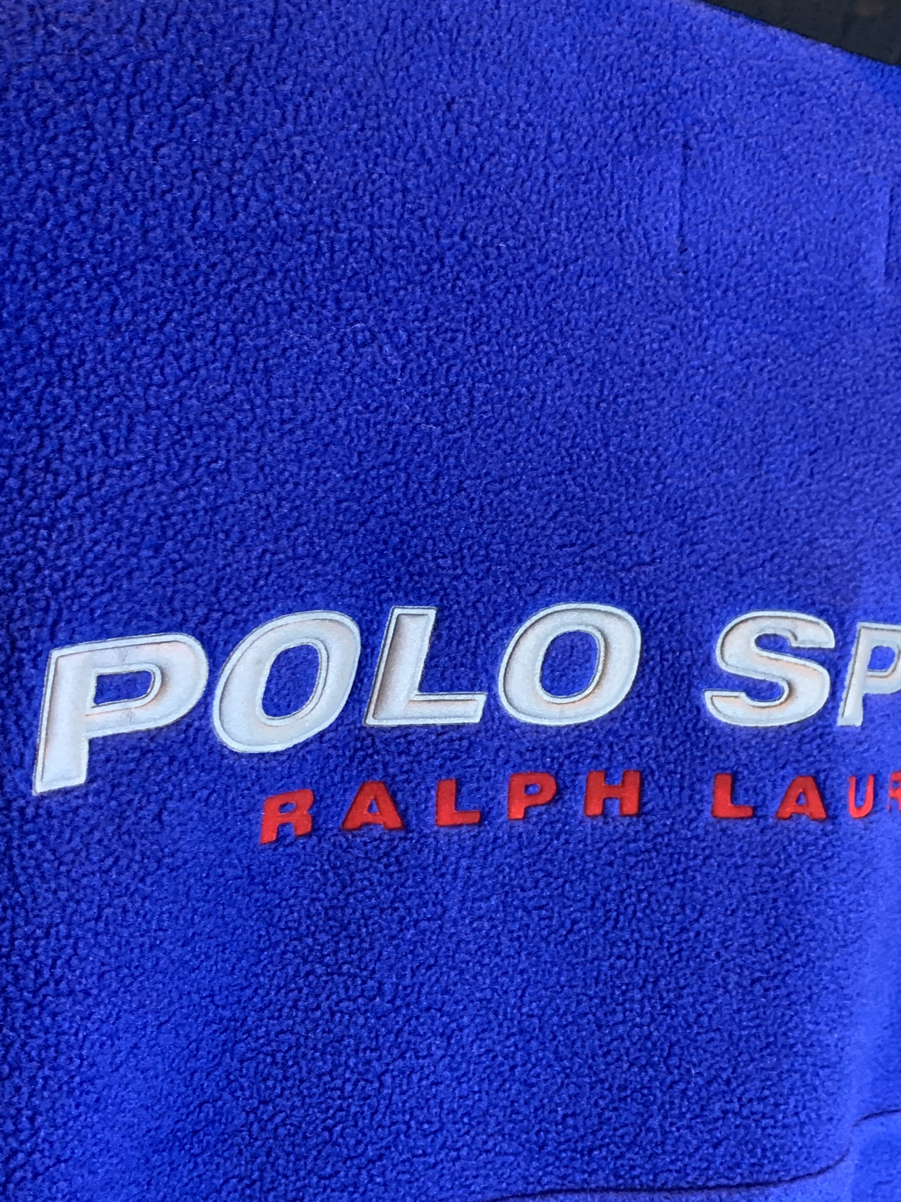 Polo Ralph Lauren *RARE* Vintage 90’s Polo Sport Ralph Lauren 3M Fleece Jacket Size US L / EU 52-54 / 3 - 8 Thumbnail