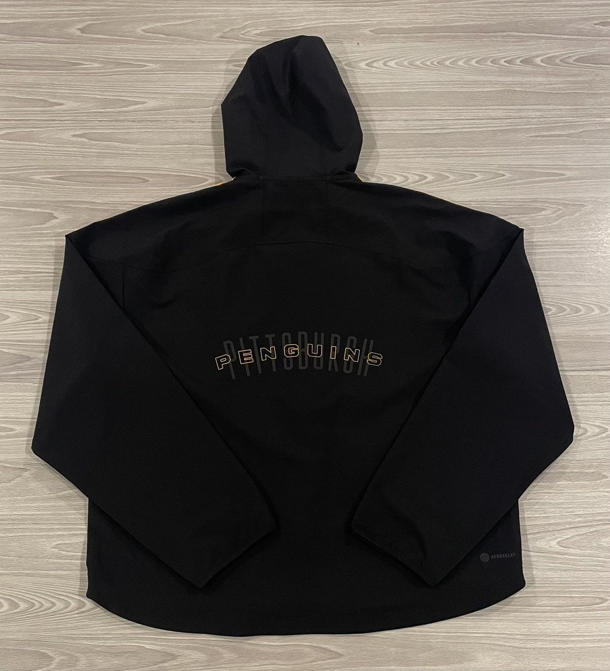 Adidas Adidas Pittsburgh Penguins Player Issue Hoodie Mens Medium Size US M / EU 48-50 / 2 - 6 Thumbnail