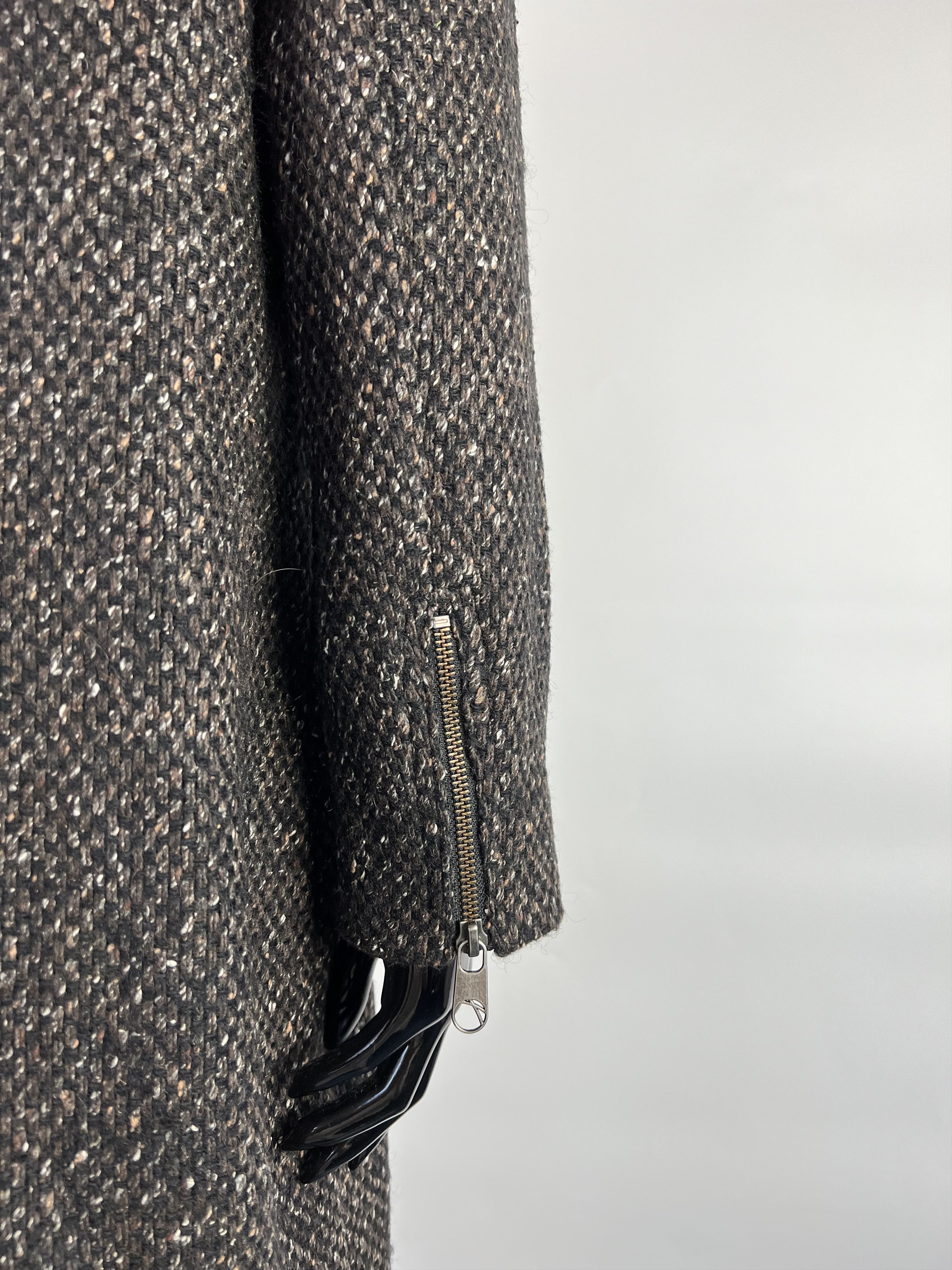 CLOSED Closed Women's Wool Silk Mohair Coat Size M/L Size L / US 10 / IT 46 - 4 Thumbnail
