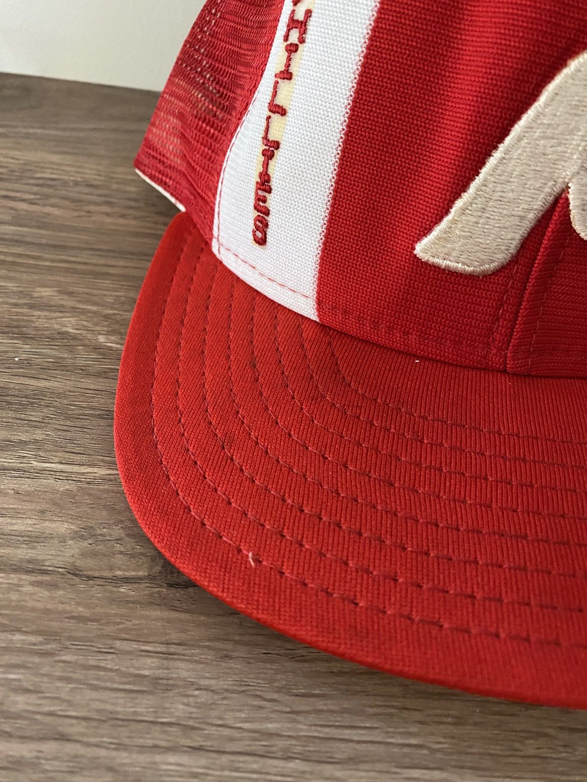 MLB Vintage 80’s Philadelphia Phillies Trucker Hat Snap Back Cap Size ONE SIZE - 3 Thumbnail