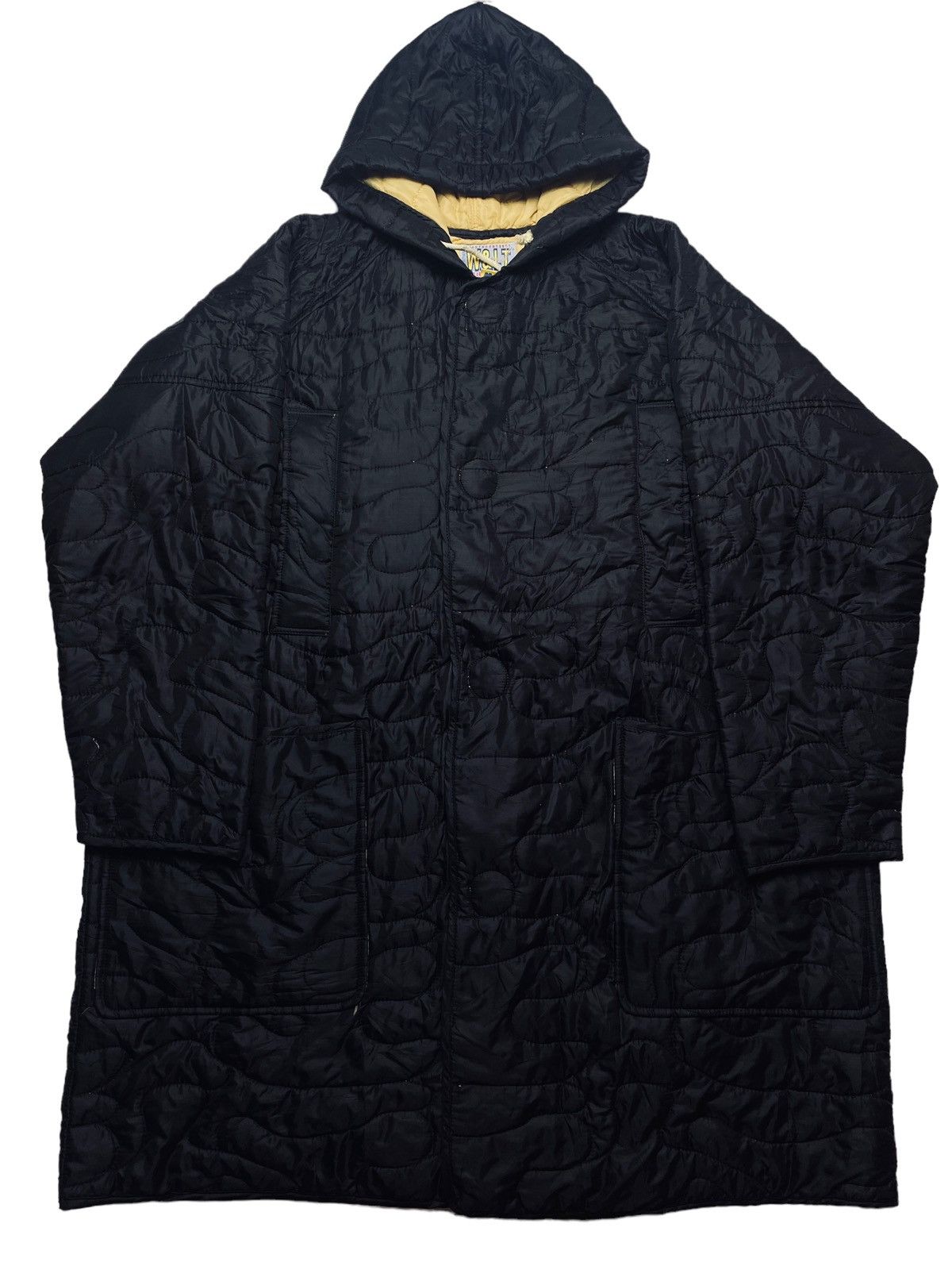 Walter Van Beirendonck 1990s W&LT - Super Oversized Quilted Alien Patterned Jacket Size US XXL / EU 58 / 5 - 3 Thumbnail