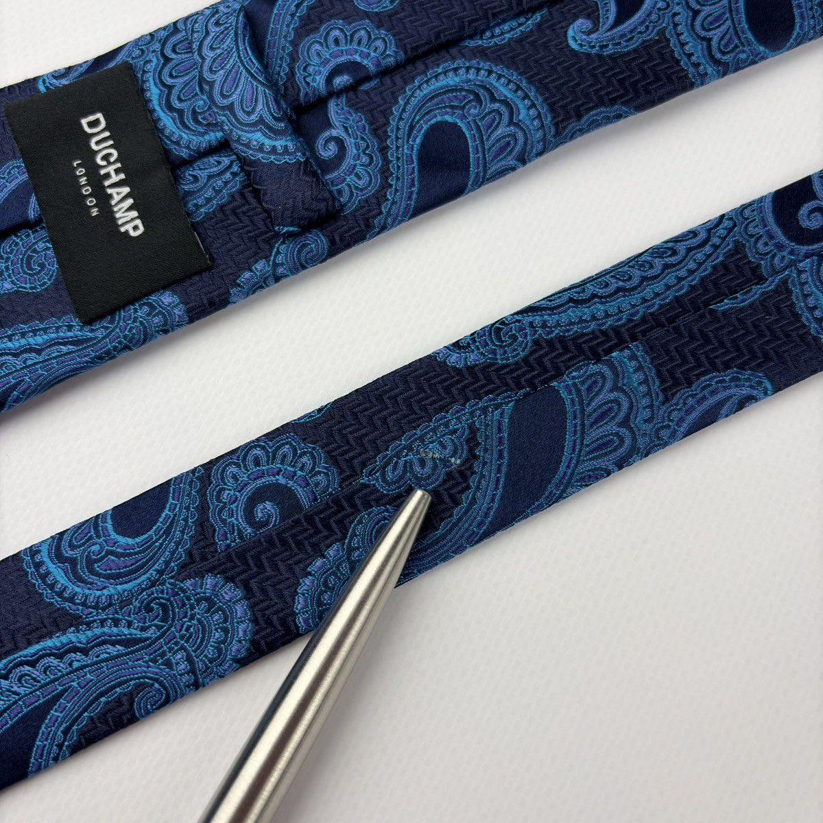 Duchamp DUCHAMP London graphic Silk Tie Size ONE SIZE - 8 Thumbnail