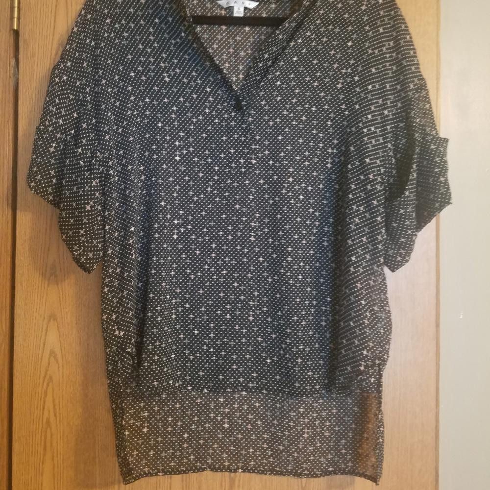 Designer CAbi Sheer Blouse size Small Size S / US 4 / IT 40 - 2 Thumbnail