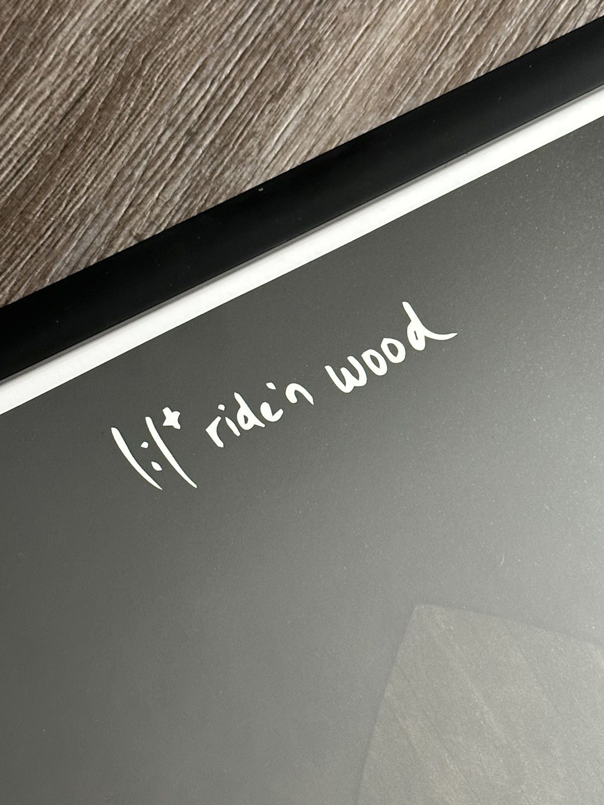 Chrome Hearts 🖤Chrome Hearts🖤 Lil Ride’n Wood 9x12 Framed Poster Size ONE SIZE - 6 Thumbnail