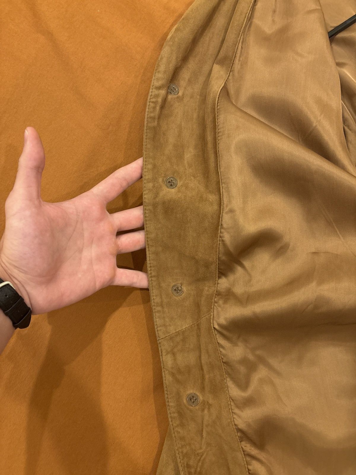 Vintage Suede Work Jacket - Made in Italy Size US M / EU 48-50 / 2 - 8 Thumbnail