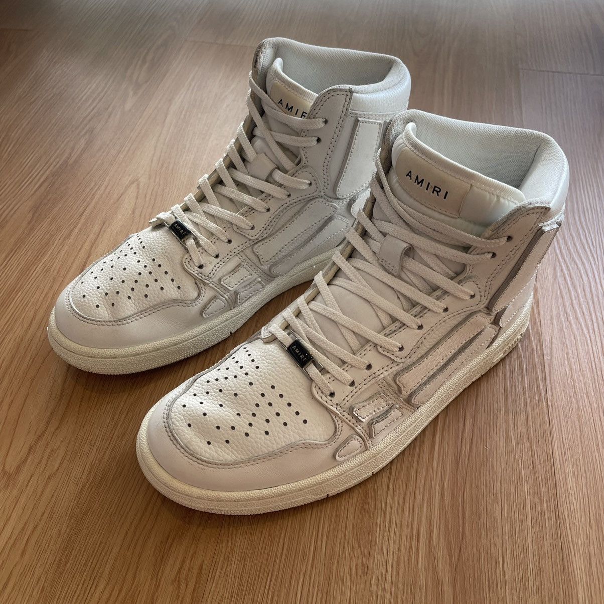 Amiri Amiri skel hi-top sneakers Size US 7 / EU 40 - 6 Thumbnail