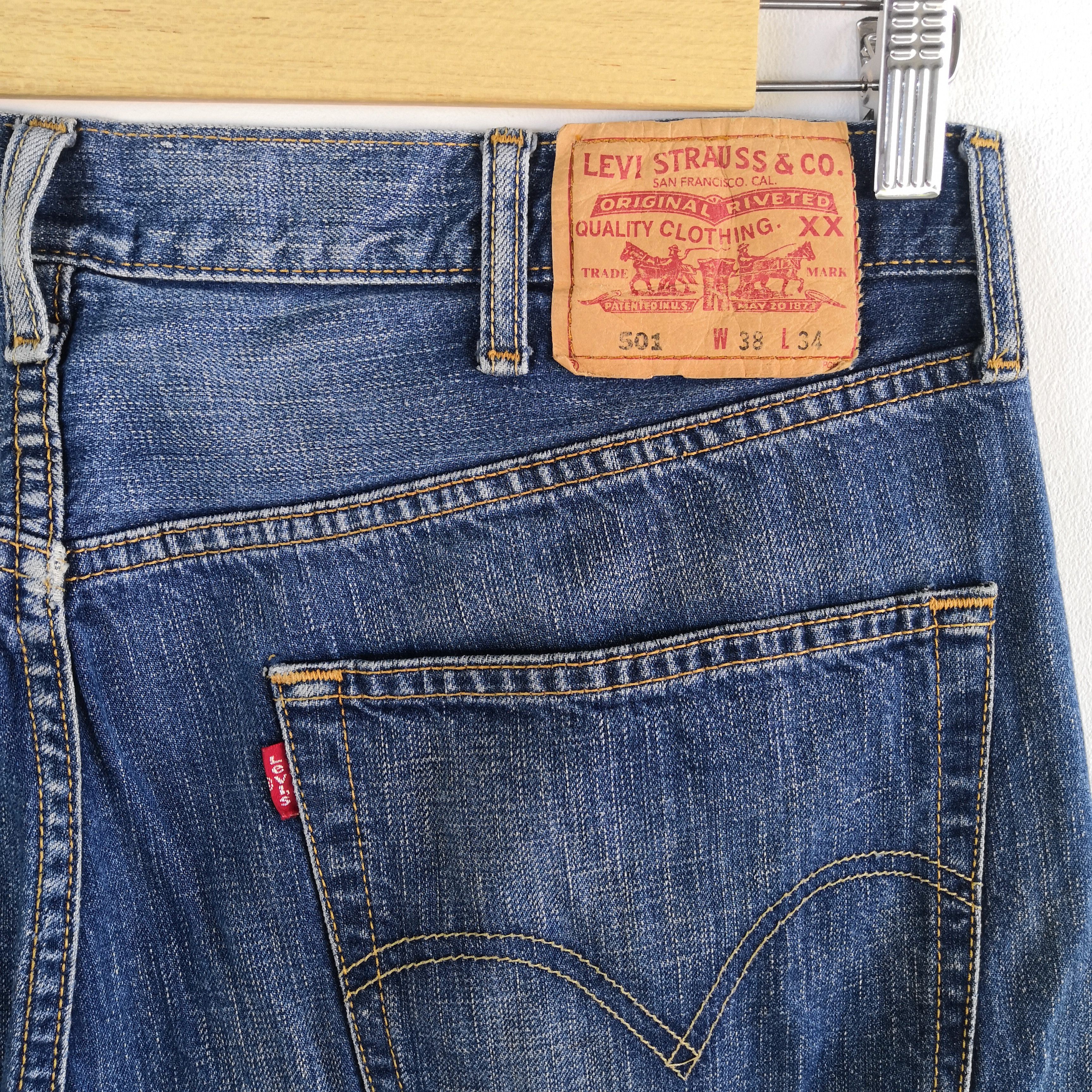 Levi's Vintage Levi's 501 Light Wash Denim Levis 501 Jeans Pants Size US 36 / EU 52 - 5 Thumbnail