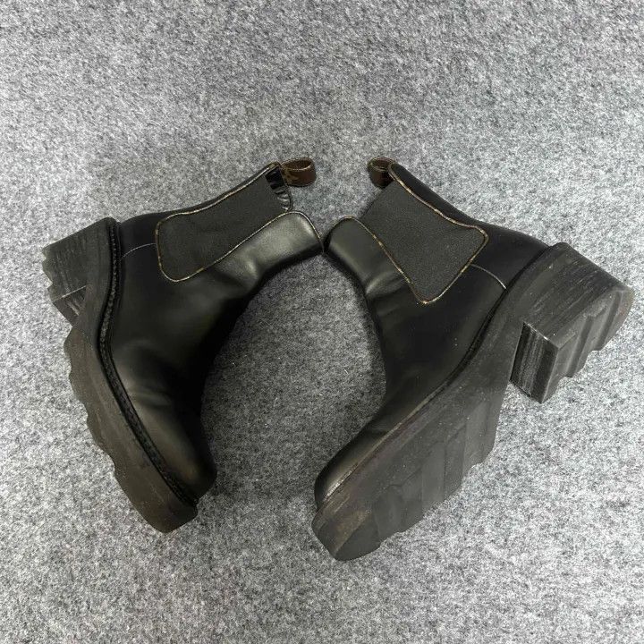Louis Vuitton Louis Vuitton Beaubourg Black Chelsea Boots for Women -2508 Size US 6 / IT 36 - 6 Thumbnail