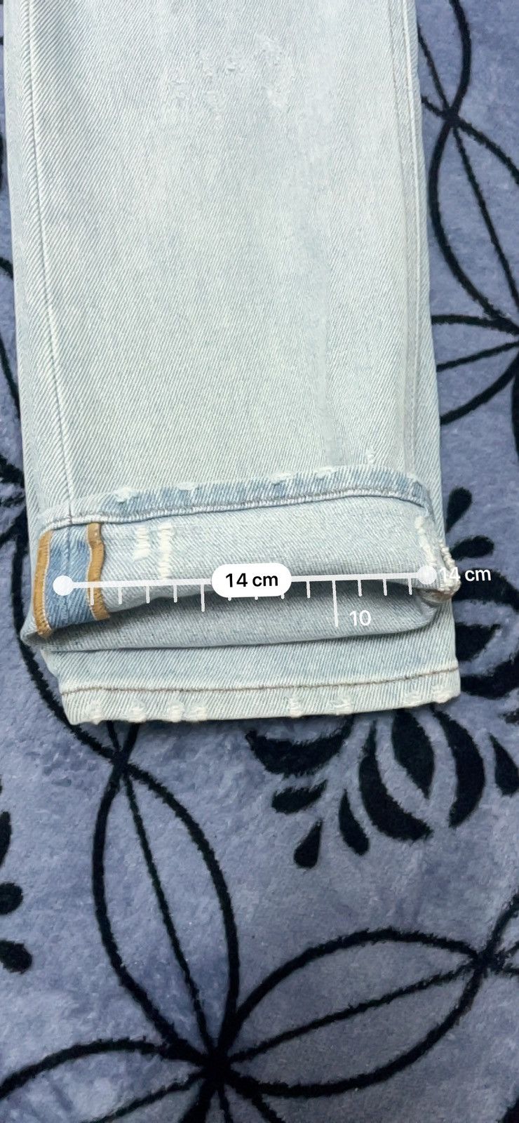 Diesel Diesel Industry - Distressed selvedge jeans Size US 31 - 15 Thumbnail