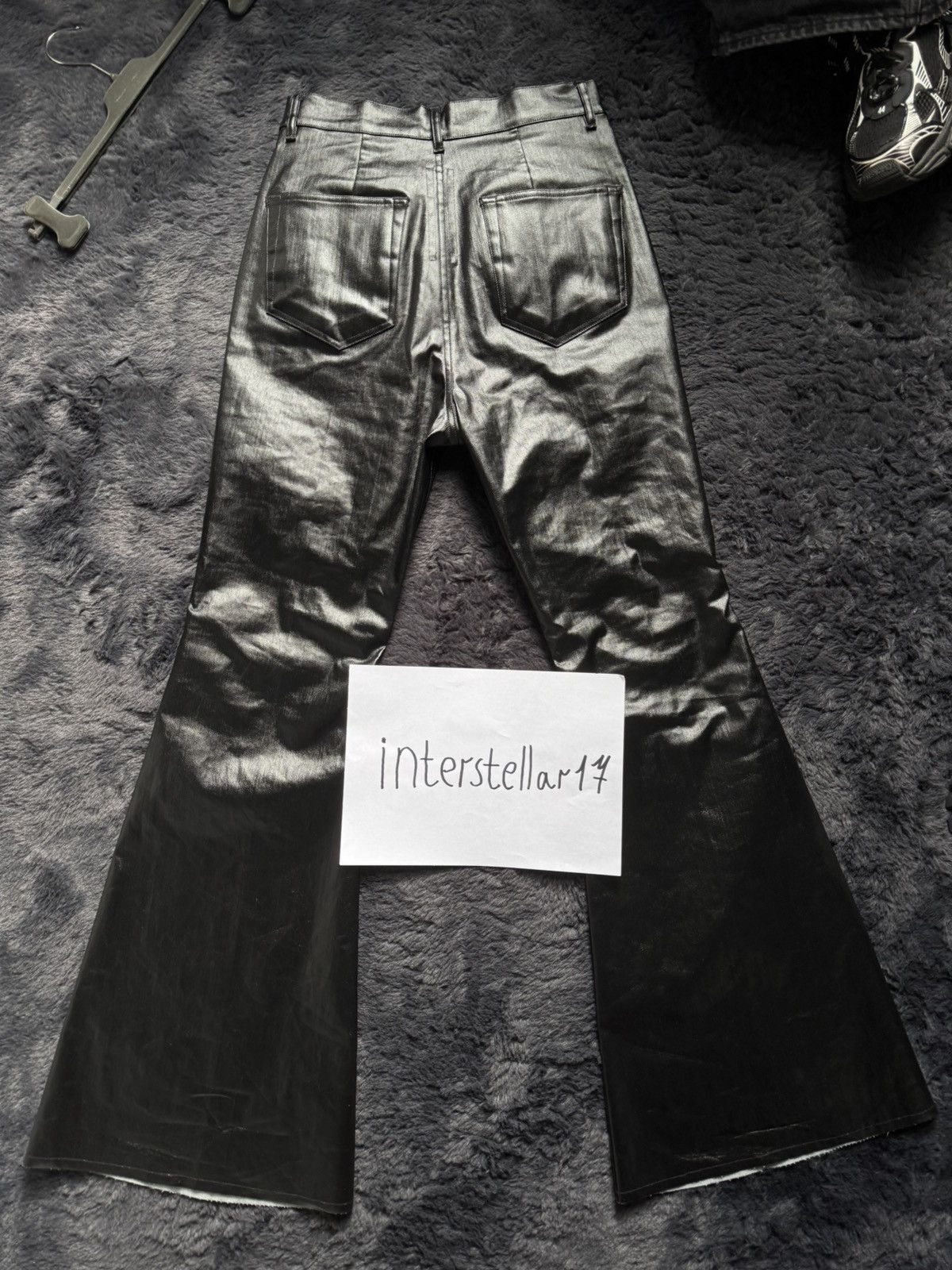 Rick Owens Rick Owens Black Bolan Bootcut Jeans Size US 28 / EU 44 - 2 Thumbnail