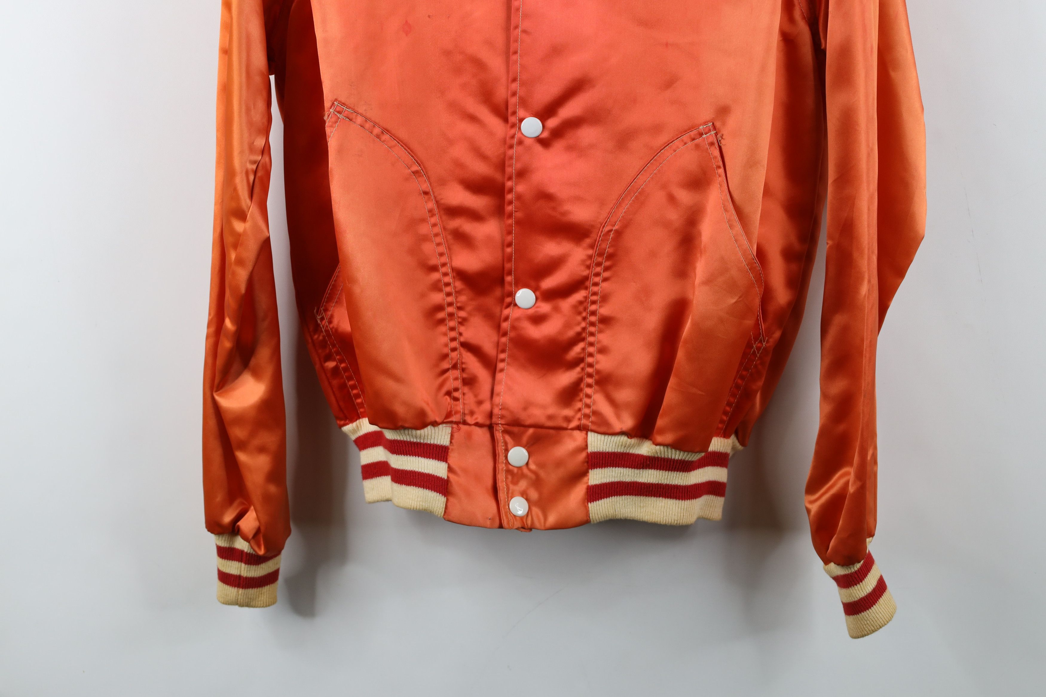 Vintage Vintage 70s Conway Twitty Fan Club Satin Bomber Jacket USA Size S / US 4 / IT 40 - 3 Thumbnail