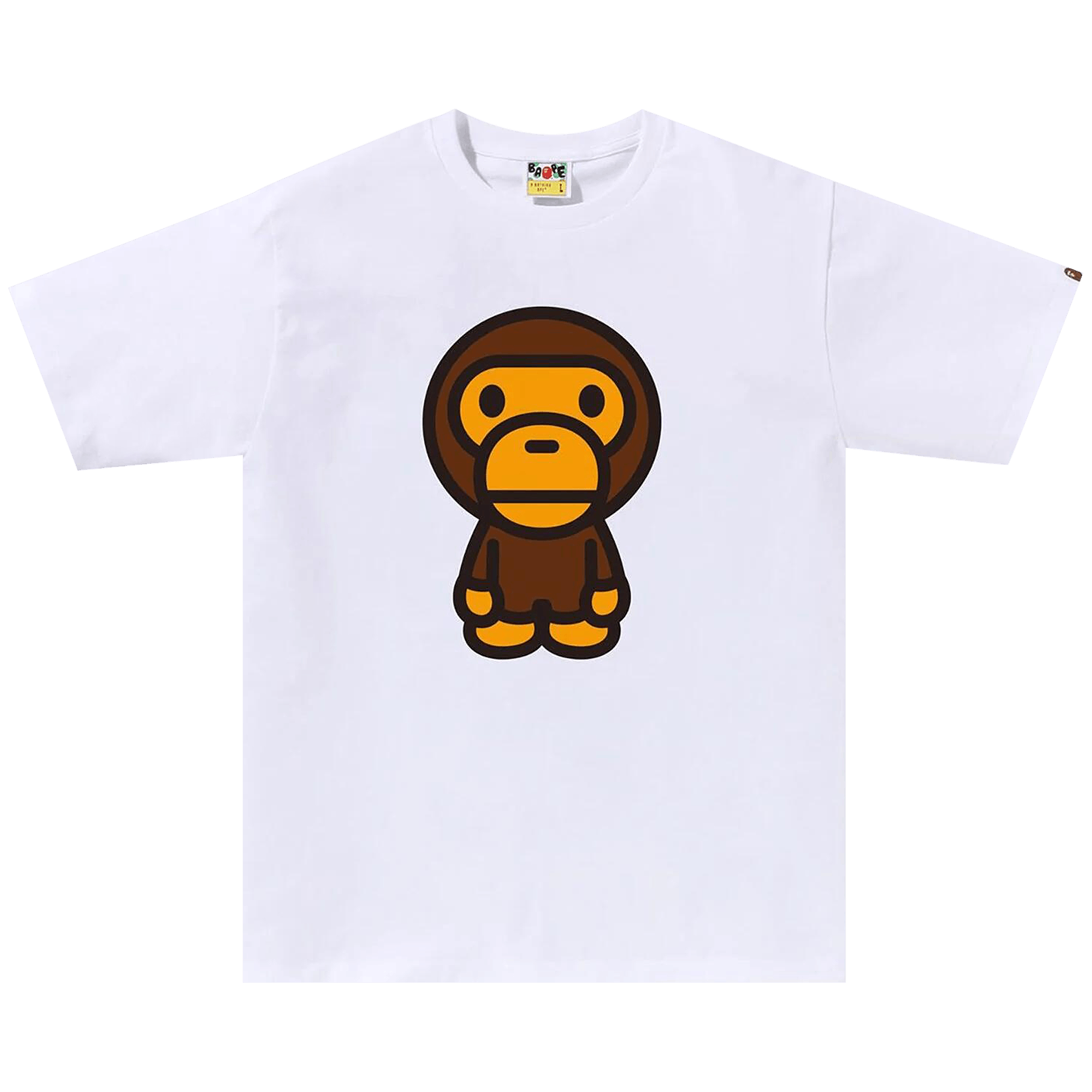 Bape BAPE Baby Milo Parachute Tee in White | Grailed