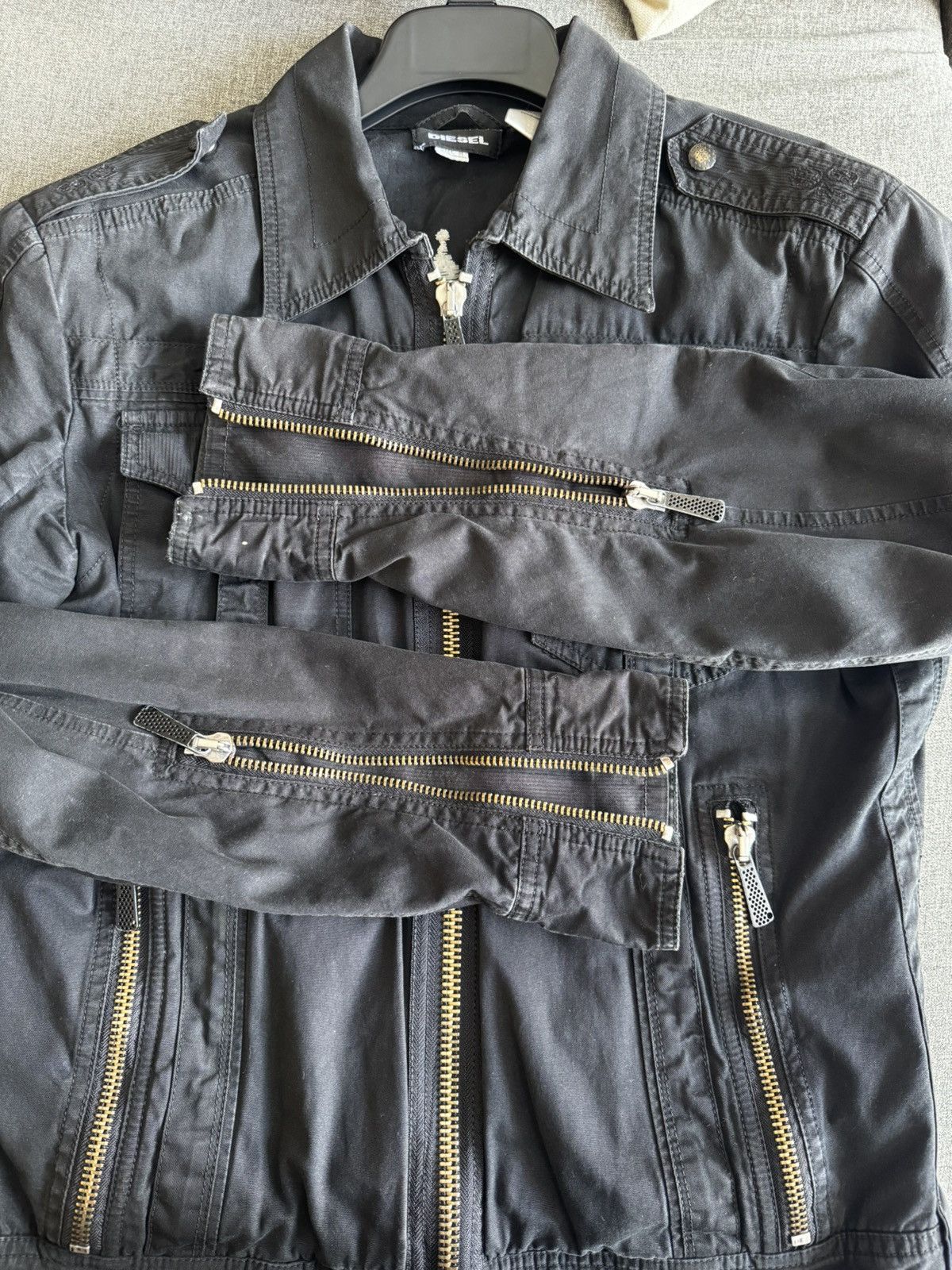 Diesel Diesel moto-style Jacket Size US M / EU 48-50 / 2 - 3 Thumbnail