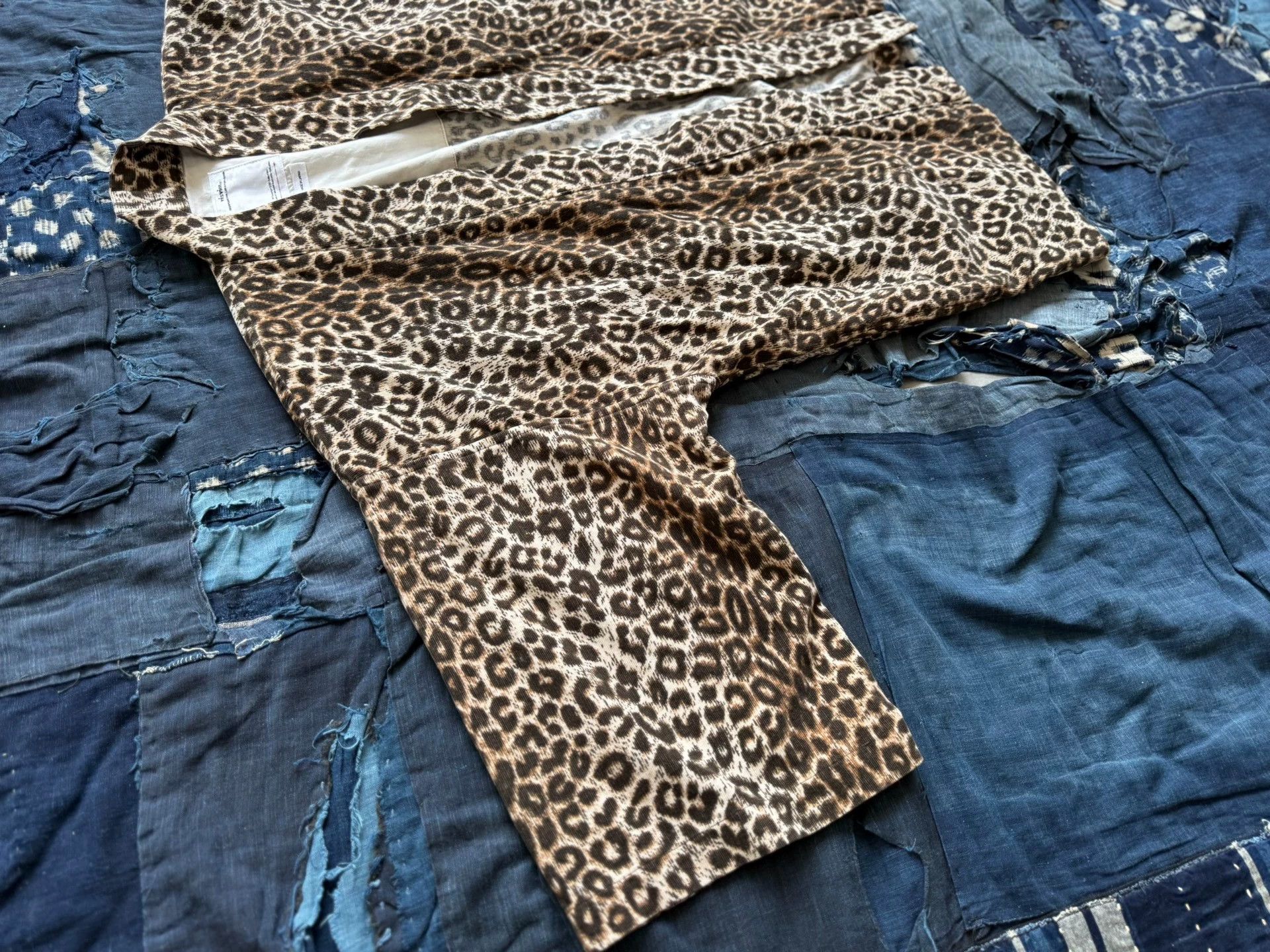 Visvim VISVIM 23SS HAPPI LEOPARD CARDIGAN BEIGE SIZE 2 Size US M / EU 48-50 / 2 - 4 Thumbnail