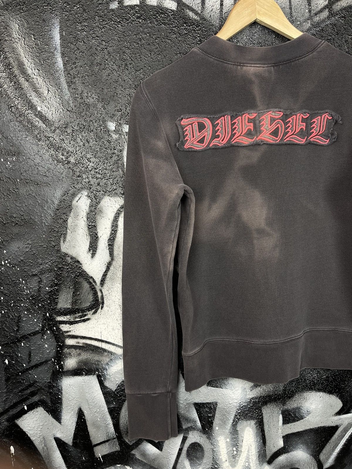 Diesel Y2K Diesel Avant Garde Sweatshirt Woman’s Size M Size M / US 6-8 / IT 42-44 - 10 Thumbnail