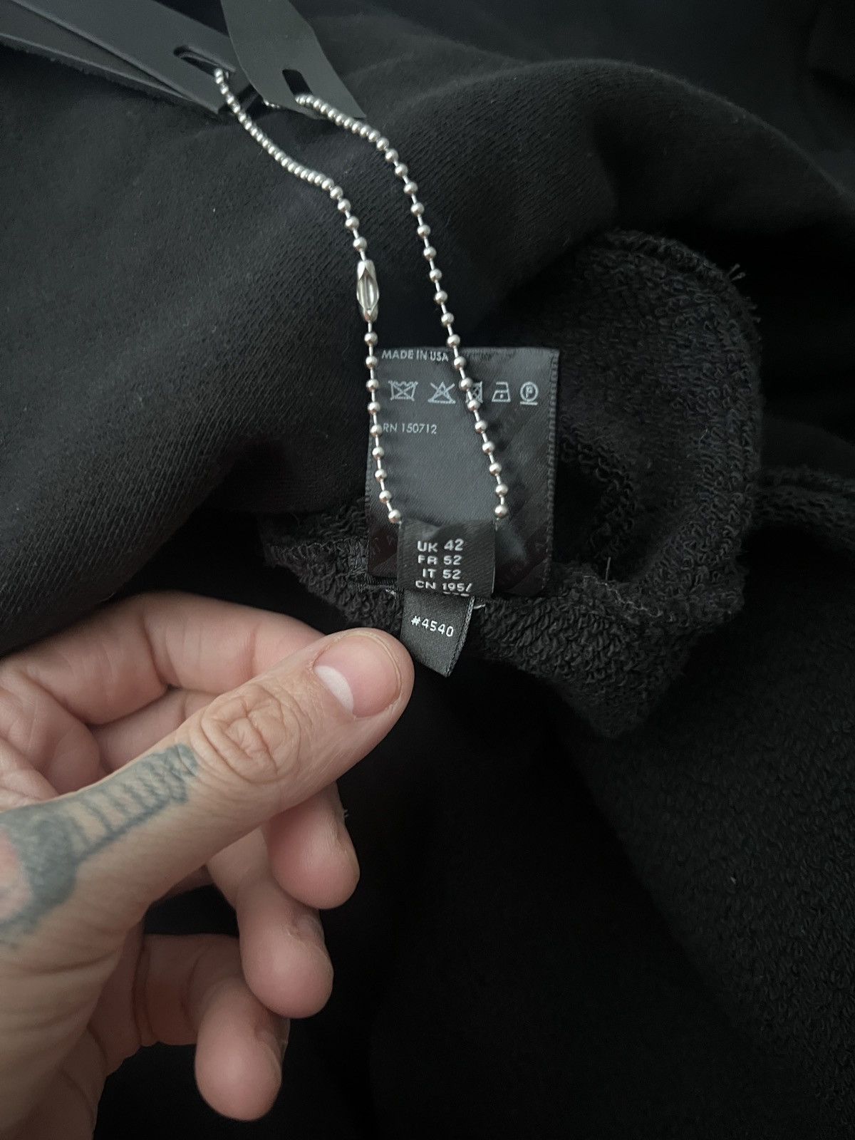 Amiri Amiri logo hoodie Size US XL / EU 56 / 4 - 5 Thumbnail