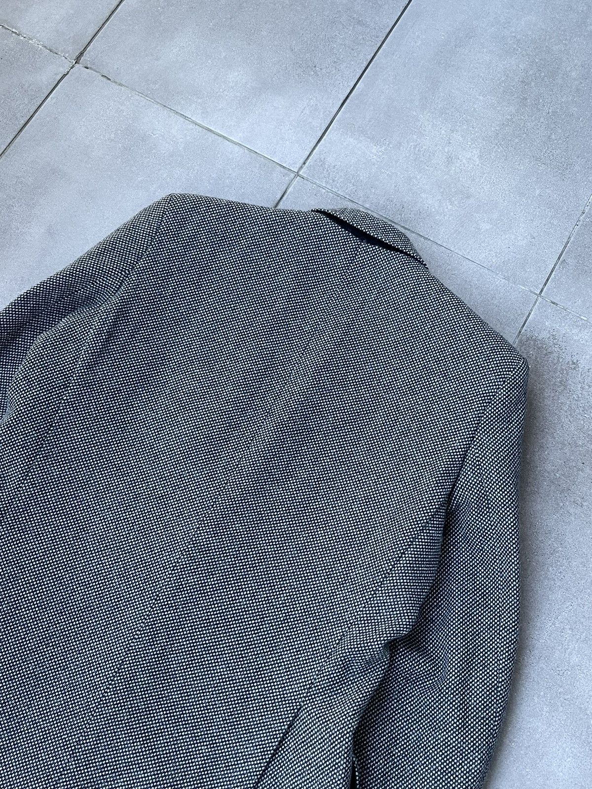 Acne Studios Acne Jeans Black White Grey Wool Blazer Size US M / EU 48-50 / 2 - 13 Thumbnail