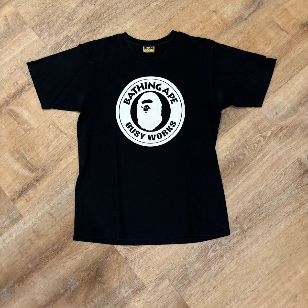 Bape Bape Black Busy Works Tee Shirt Size Large Size US L / EU 52-54 / 3 - 1 Thumbnail