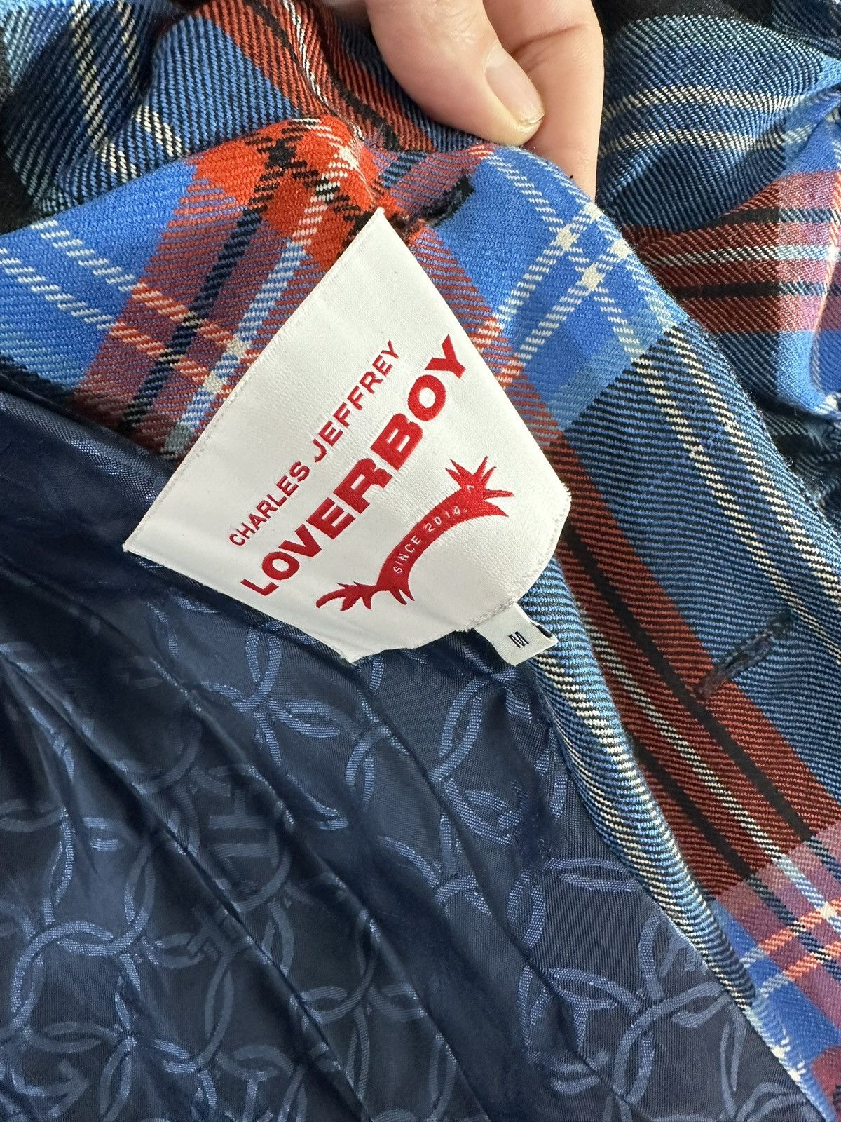 Charles Jeffrey LOVERBOY Spiked tartan plaid jacket and short set Size US M / EU 48-50 / 2 - 4 Thumbnail