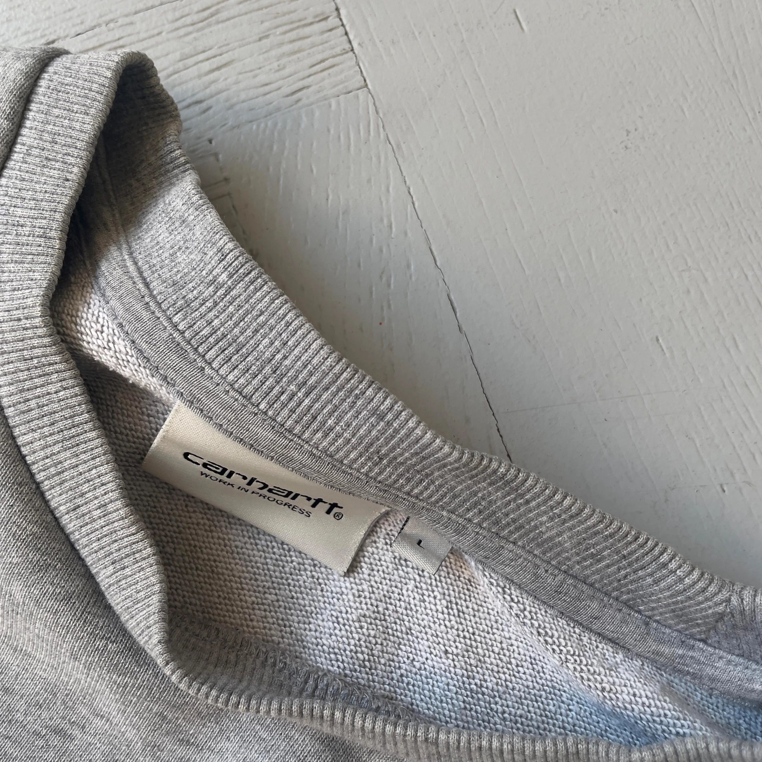 Carhartt × Carhartt Wip × Vintage Women's Carhartt WIP Chase Sweatshirt Size L / US 10 / IT 46 - 7 Thumbnail