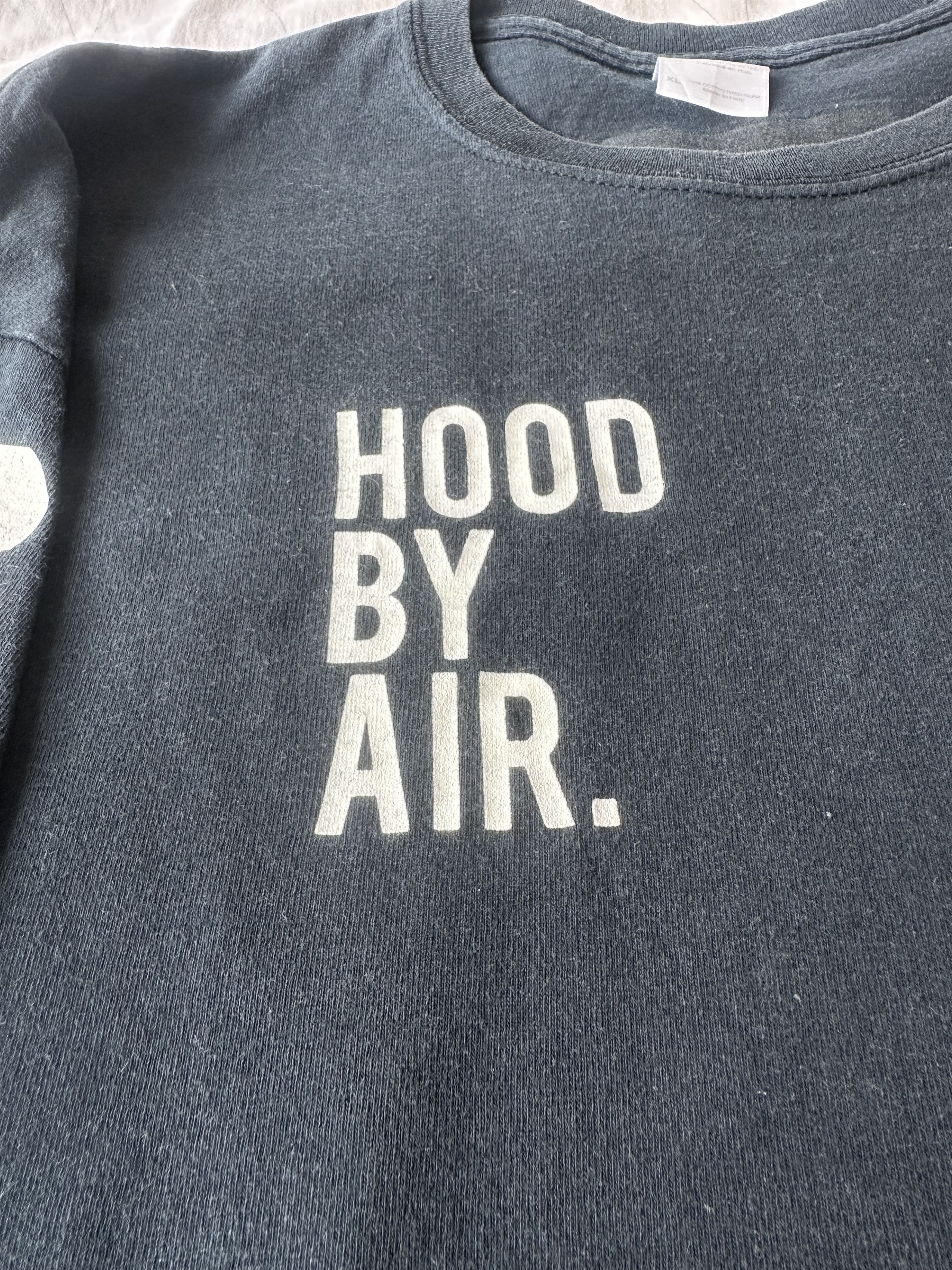 Been Trill × Hood By Air Hood By Air x Been Trill 212 Black Logo T shirt Size US XL / EU 56 / 4 - 6 Thumbnail