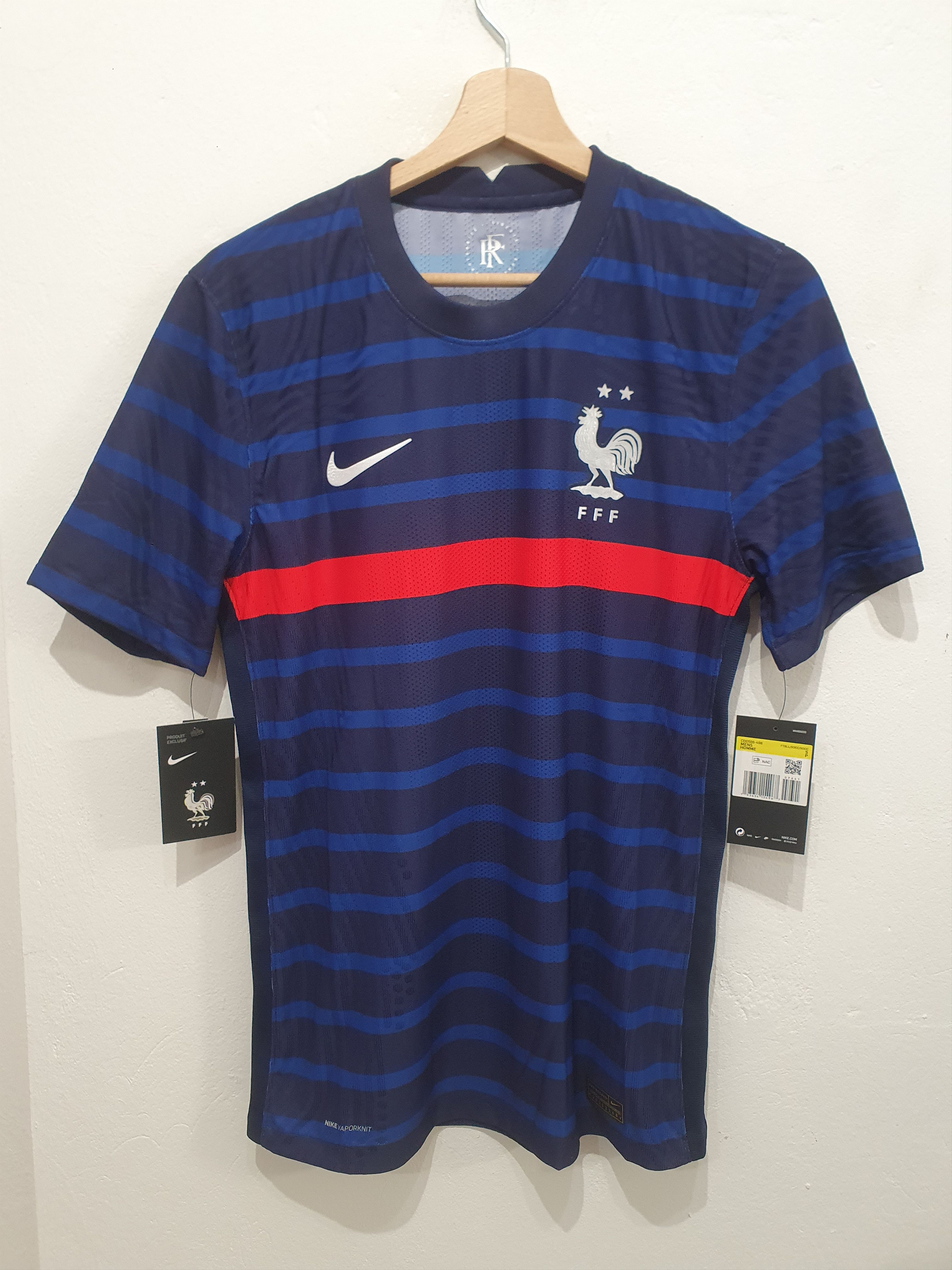 FRANCE 2020 NIKE SIZE S vapor NEW JERSEY SHIRT SOCCER