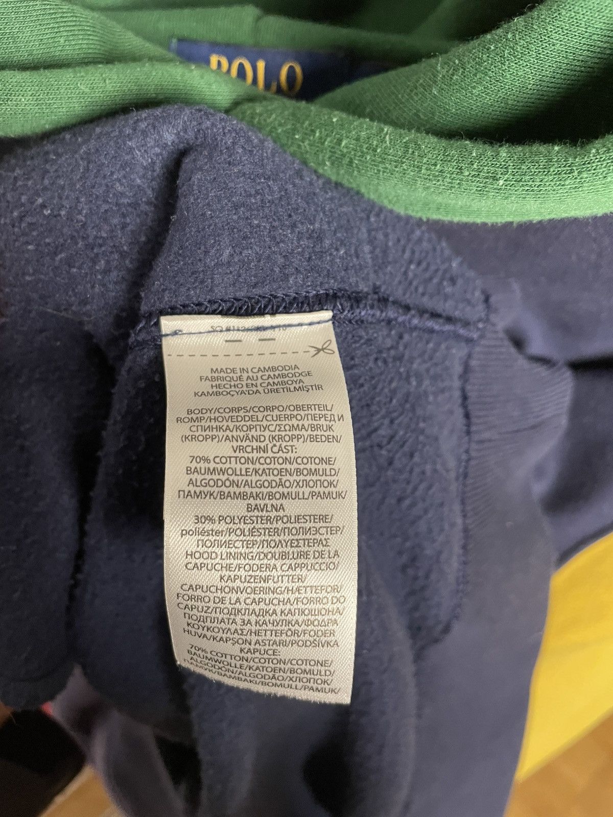 Polo Ralph Lauren RARE Polo Ralph Lauren Basketball Bear Multicolour Hoodie Size US M / EU 48-50 / 2 - 8 Thumbnail