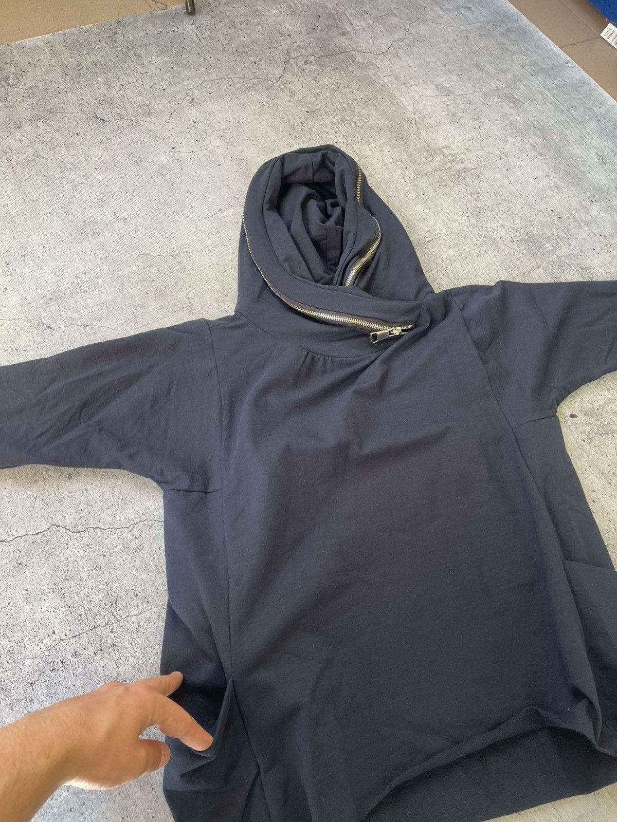 If Six Was Nine 🔥Avant garde asymmetric zip hoodie japanese Rick Owens style Size M / US 6-8 / IT 42-44 - 8 Thumbnail