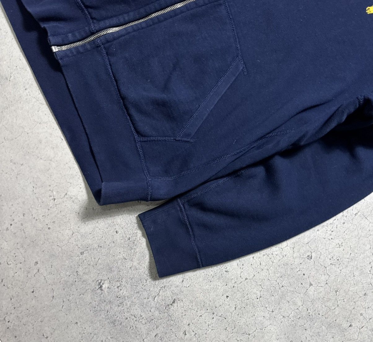 Polo Ralph Lauren Polo Ralph Lauren Navy Full Zip Hoodie PRL Size XL Size US XL / EU 56 / 4 - 4 Thumbnail