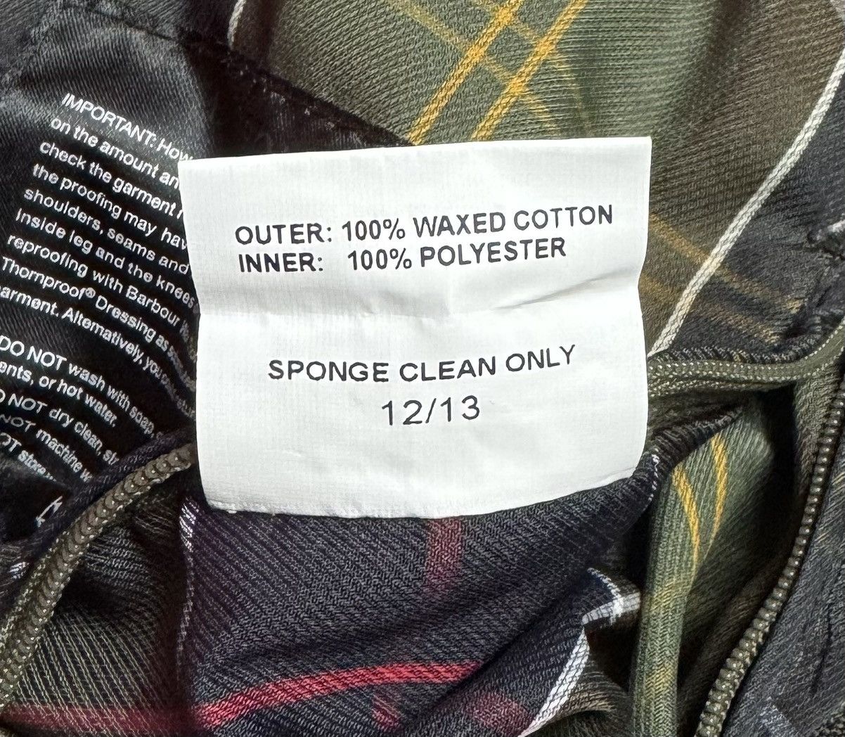 Barbour Barbour SMU Durham Wax Cotton Jacket size UK 18 US 14 Size XL / US 12-14 / IT 48-50 - 17 Thumbnail