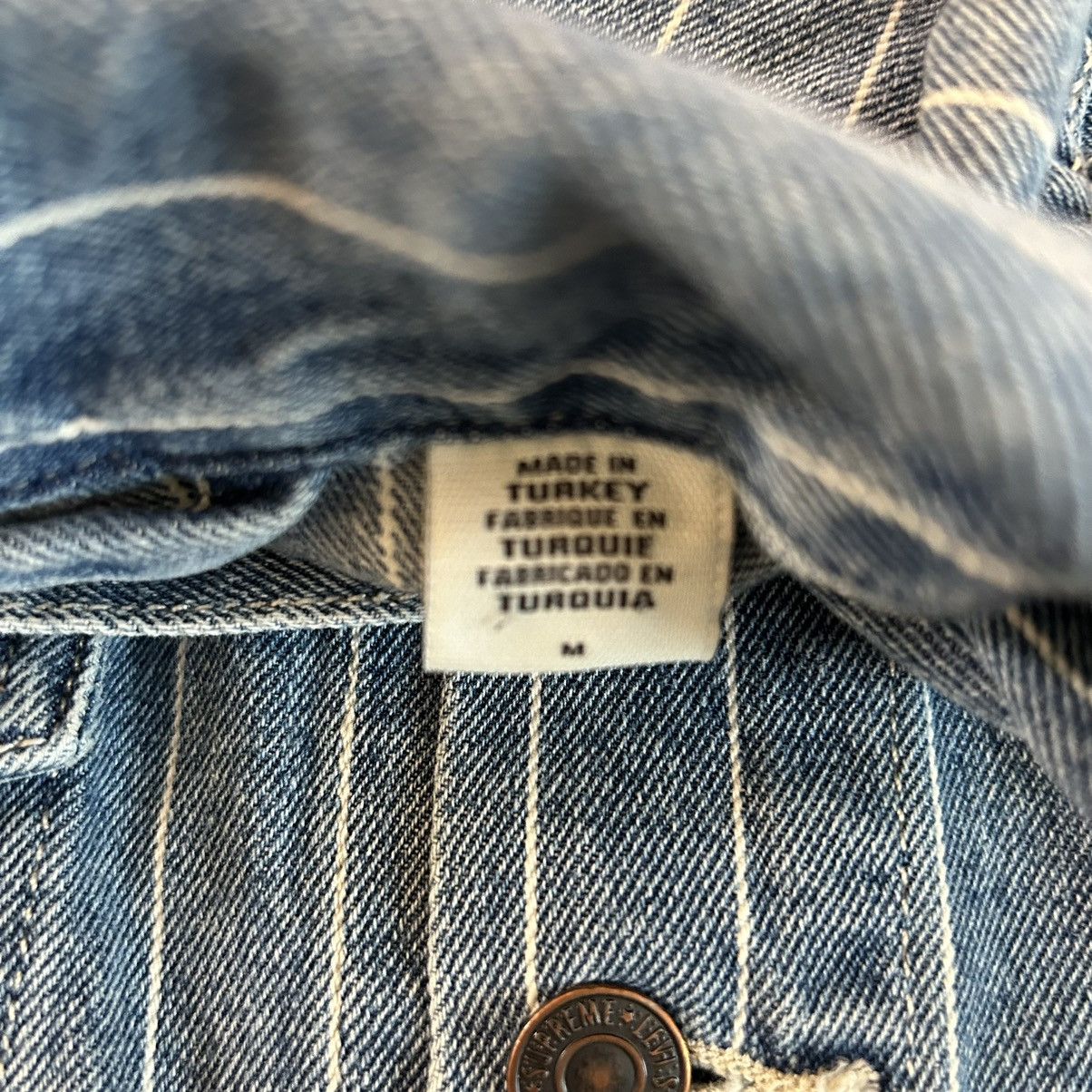 Supreme Supreme x Levi’s Pinstripe Trucker Jacket Medium Size US M / EU 48-50 / 2 - 5 Thumbnail
