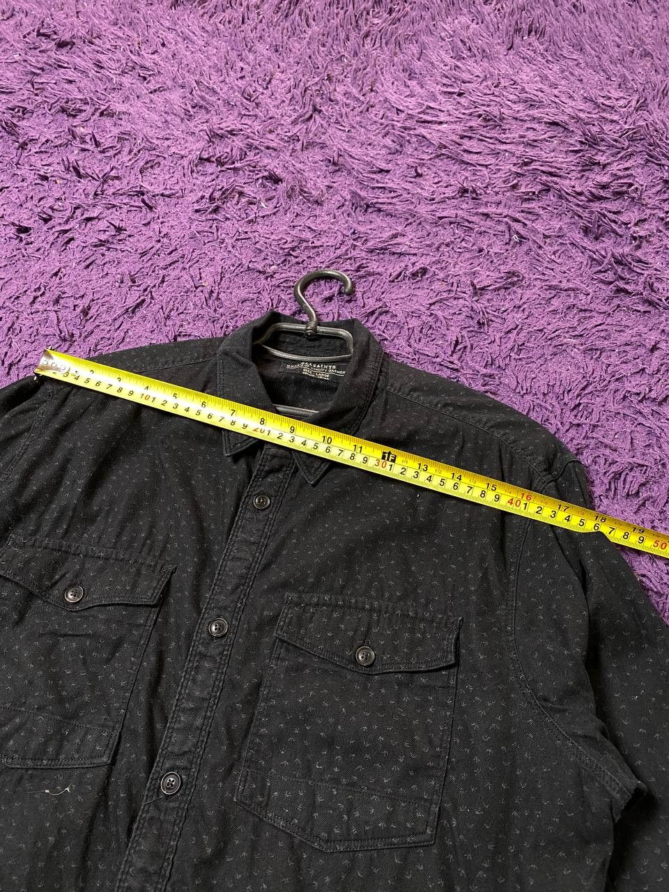 Allsaints Y2K print shirt Allsaints Vintage size L Streetwear Size US L / EU 52-54 / 3 - 14 Thumbnail