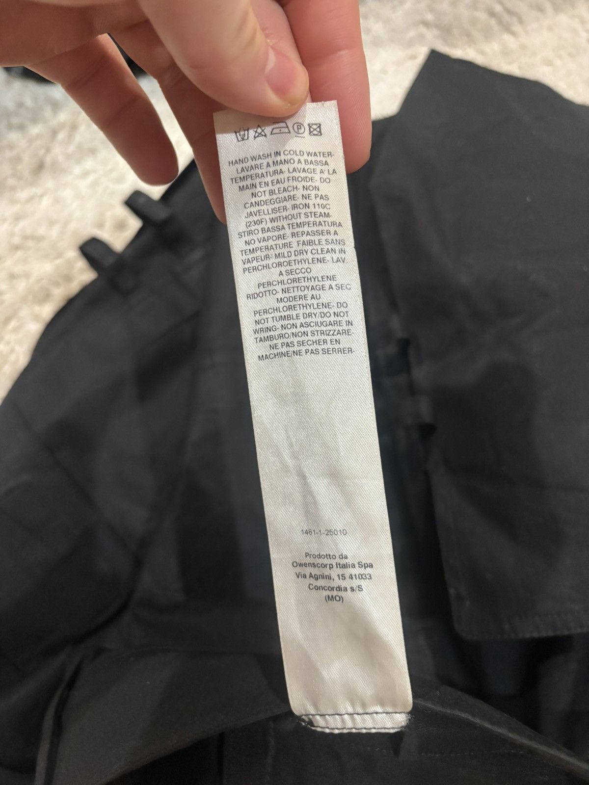 Rick Owens Black Twill Cargo Shorts Size US 32 / EU 48 - 6 Thumbnail