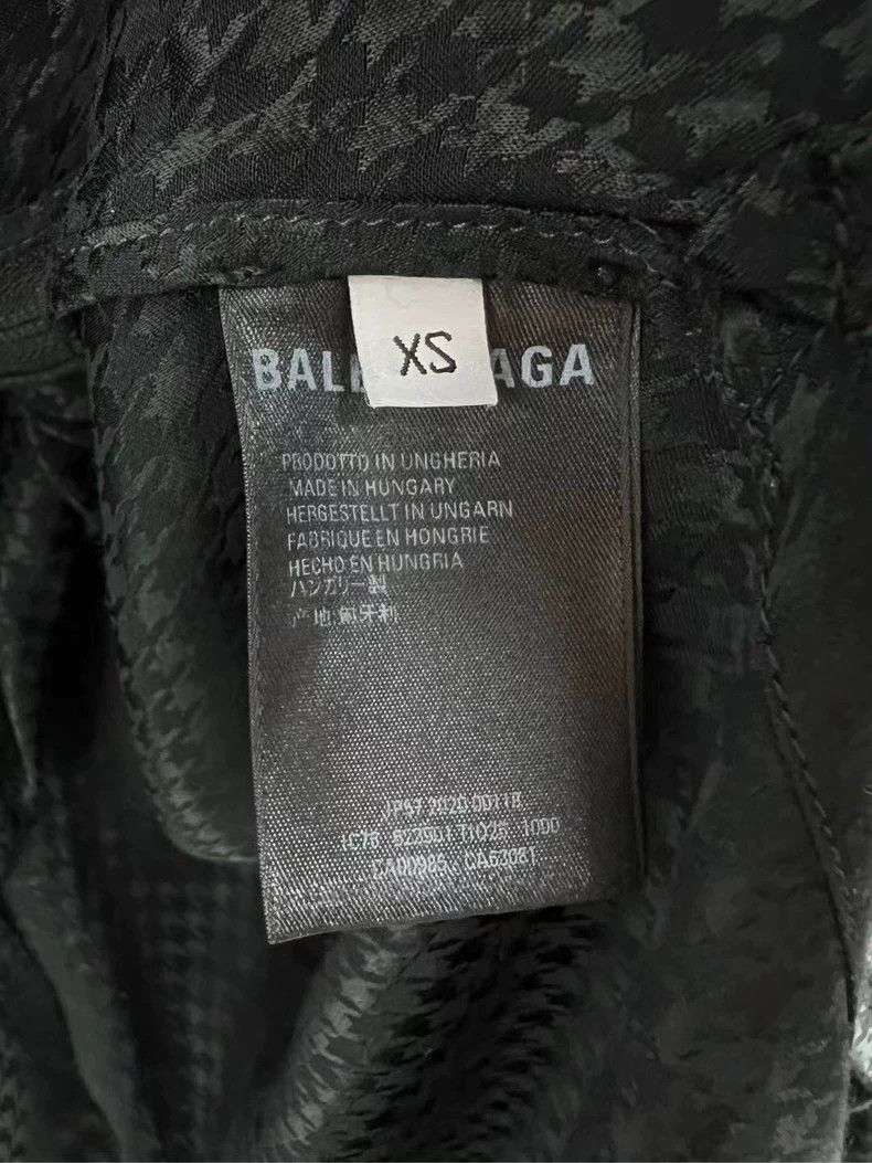 Balenciaga Balenciaga Houndstooth Double B Letter LOGO Zipper Jacket 2 Size US XS / EU 42 / 0 - 5 Thumbnail