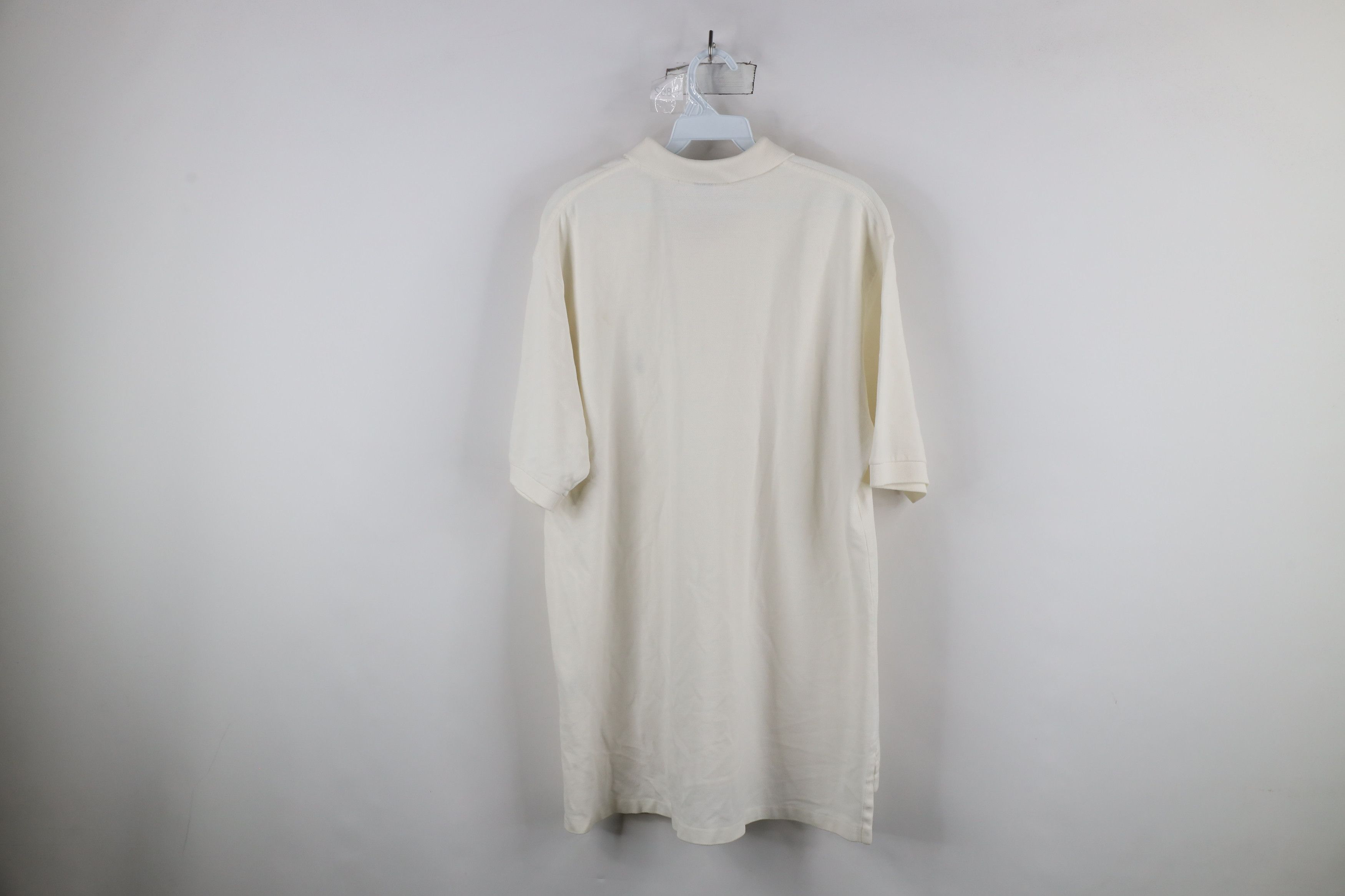 Ralph Lauren × Vintage Vintage 90s Ralph Lauren Collared Golf Polo Shirt White Size US XL / EU 56 / 4 - 7 Thumbnail