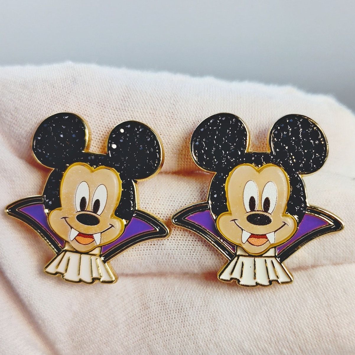 Disney Disney x BaubleBar Mickey Halloween Vampire Stud Earrings Size ONE SIZE - 2 Thumbnail
