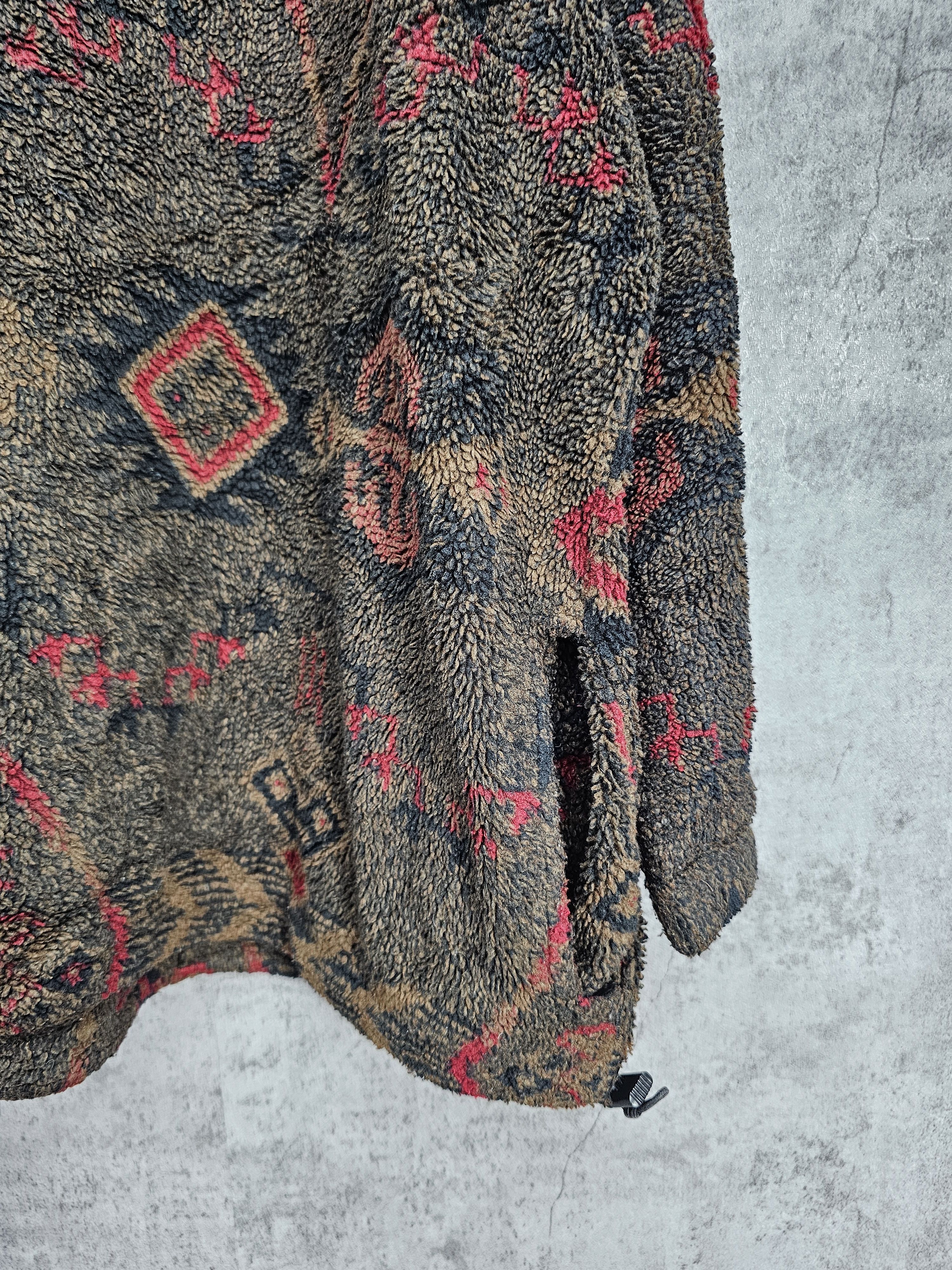 Other Vtg ALPS Aztec Abstract Design Hiking Fleece Jacket J0044 Size US XL / EU 56 / 4 - 5 Thumbnail