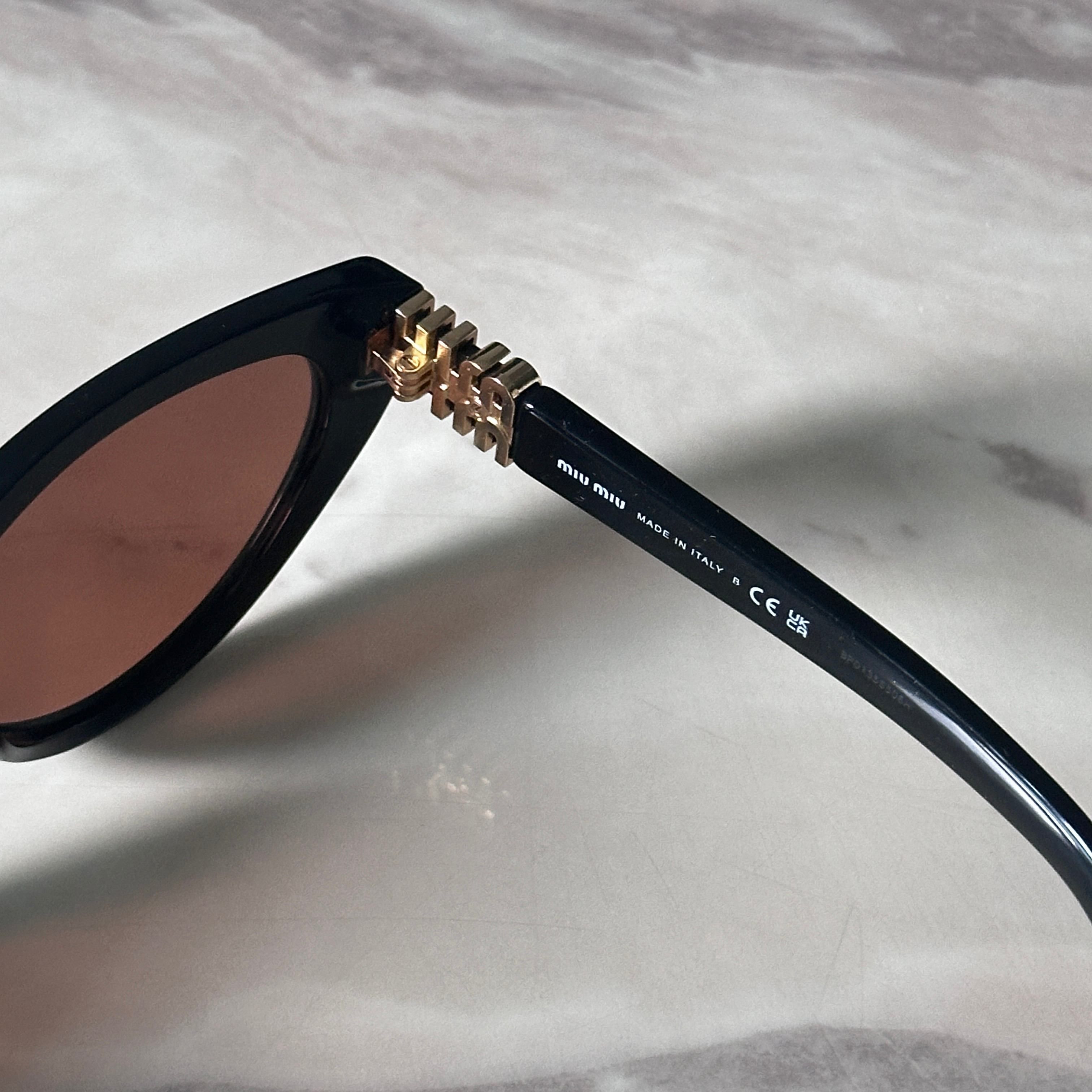 Miu Miu MIU MIU 0MU A04S 16K10I SUNGLASSES Size ONE SIZE - 4 Thumbnail