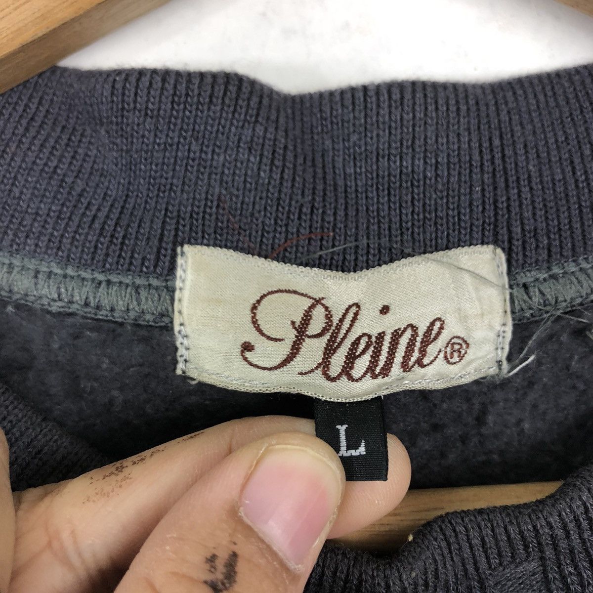 Japanese Brand 🔥90’s VITAGE SWEATSHIRT CREWNECK PLEINE BIG LOGO SPELL OUT Size US L / EU 52-54 / 3 - 9 Thumbnail