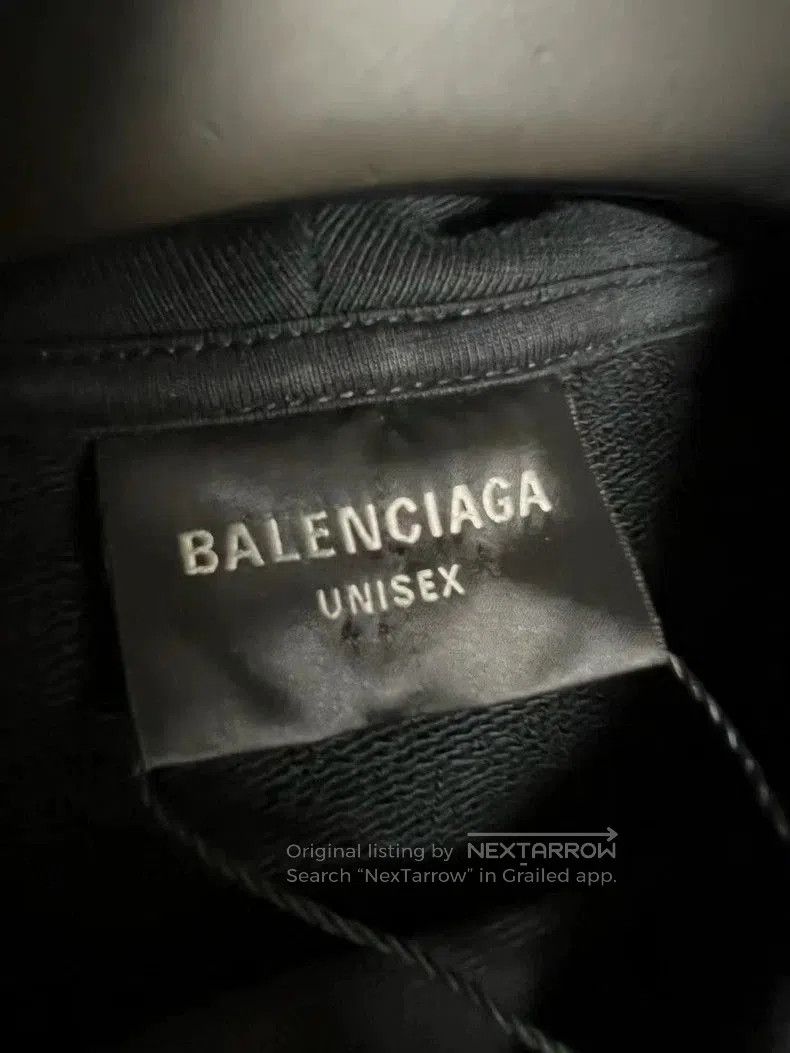 Balenciaga Balenciaga Coke Tape Hoodie. Size US XXL / EU 58 / 5 - 3 Thumbnail