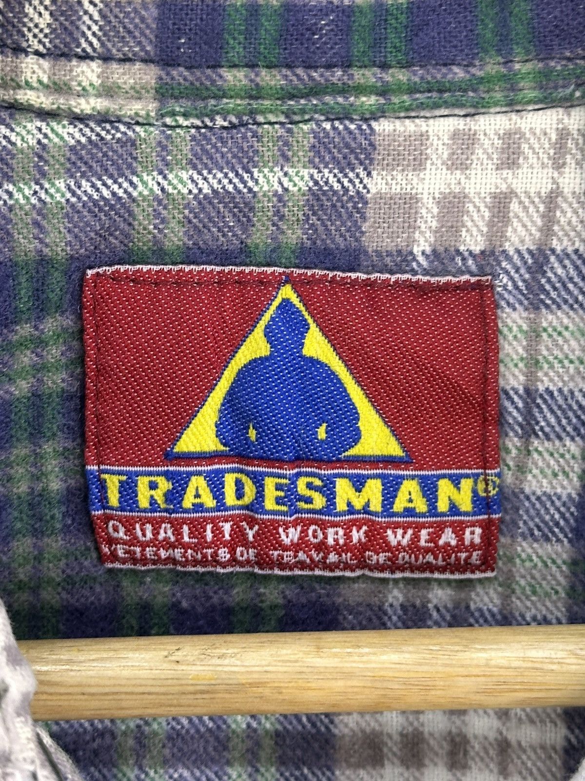 Flannel Tradesman Plaid Check Flannel Shirt Button Up Size US M / EU 48-50 / 2 - 9 Thumbnail